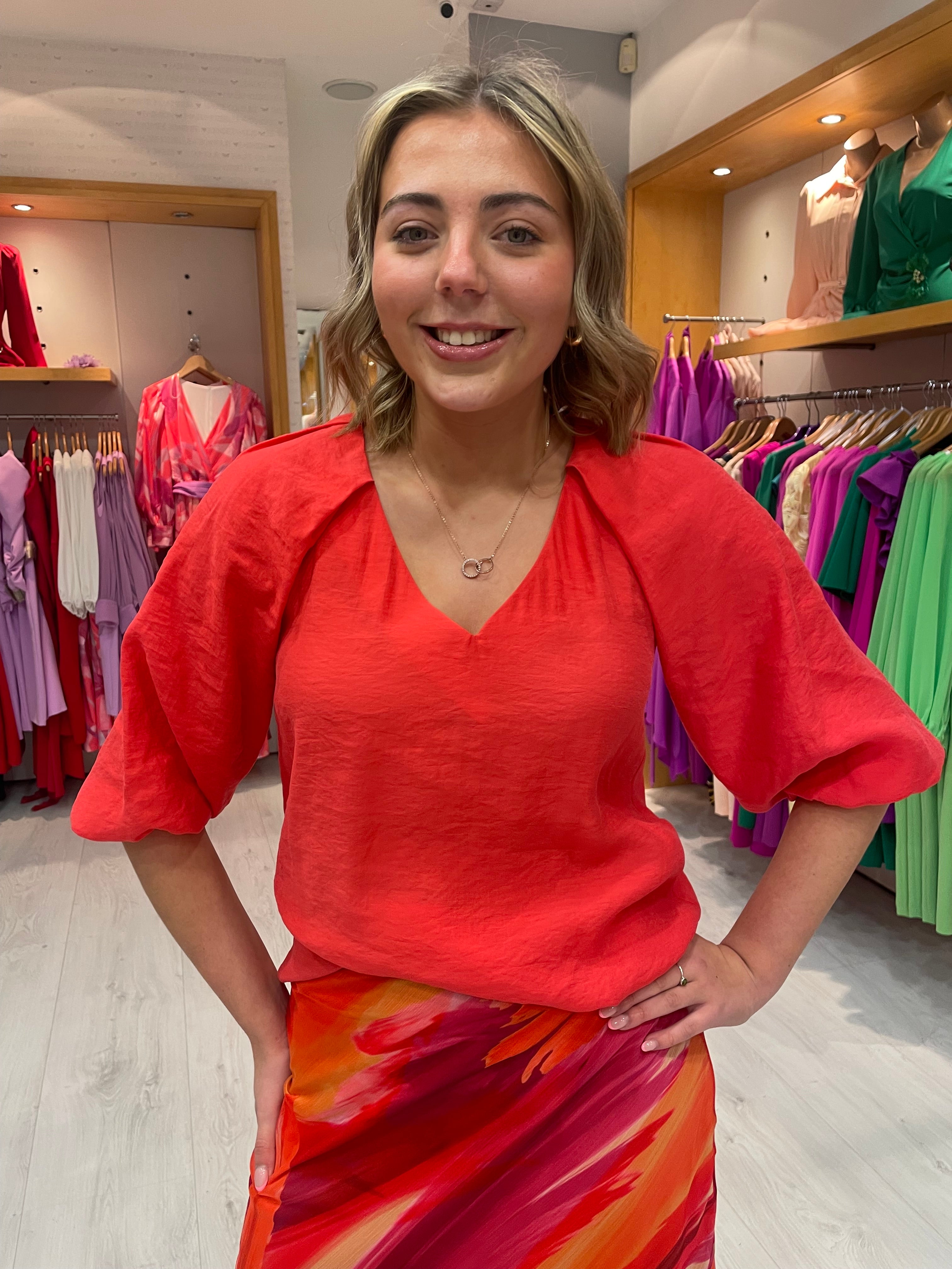 Label Dot Fire Top