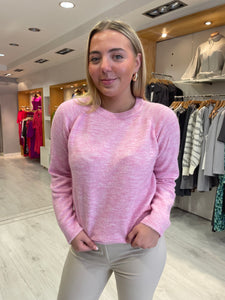 St Tropez Pink Knit Sweater