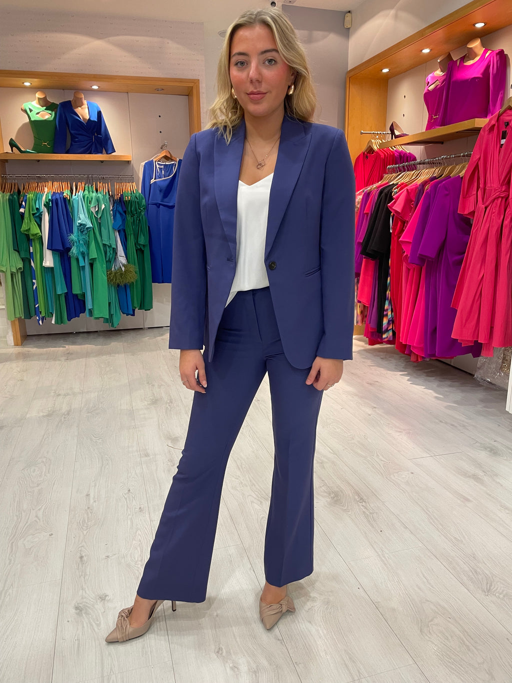 Soaked In Luxury Blue Corinne Blazer
