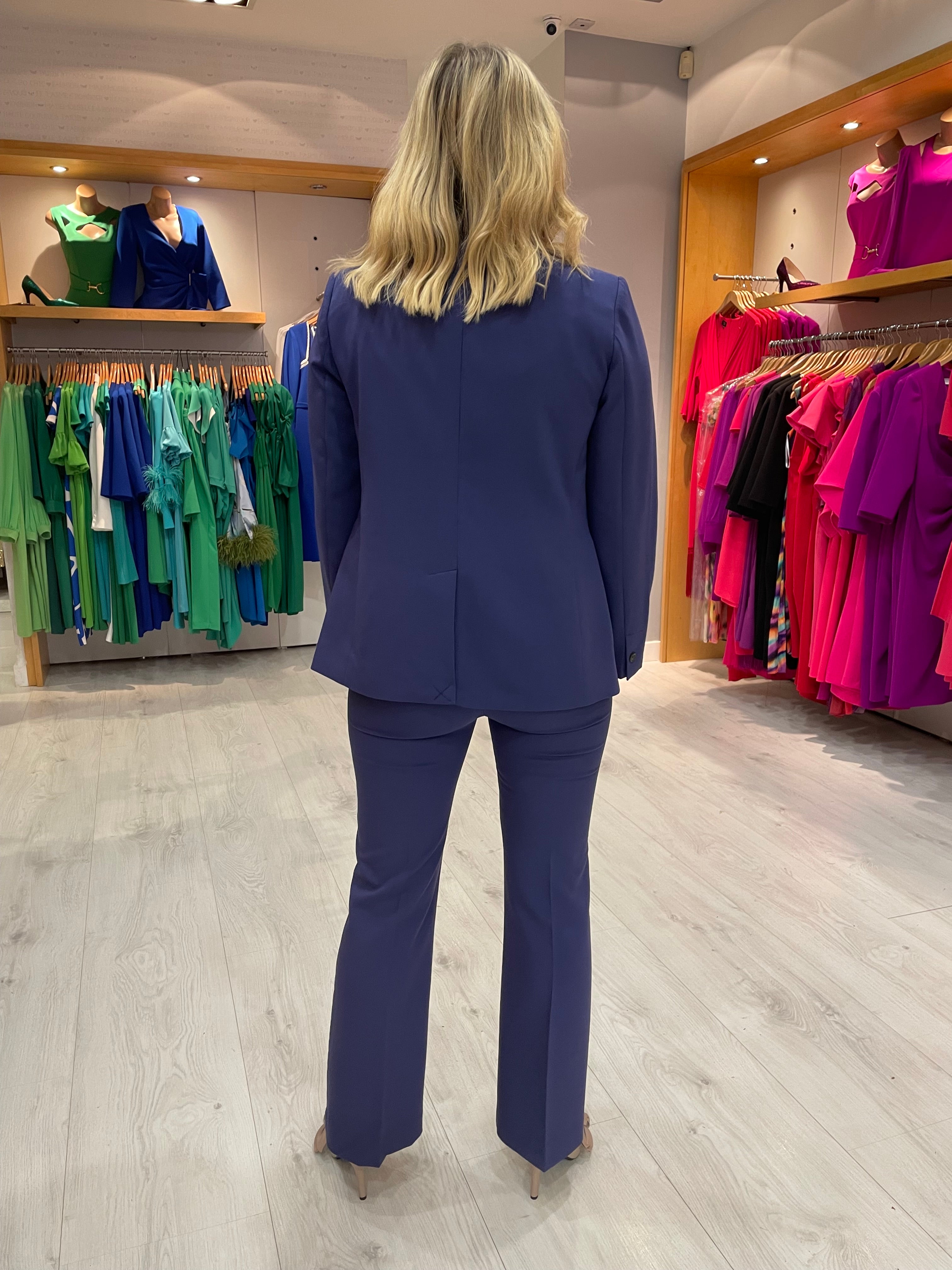 Soaked In Luxury Blue Corinne Blazer