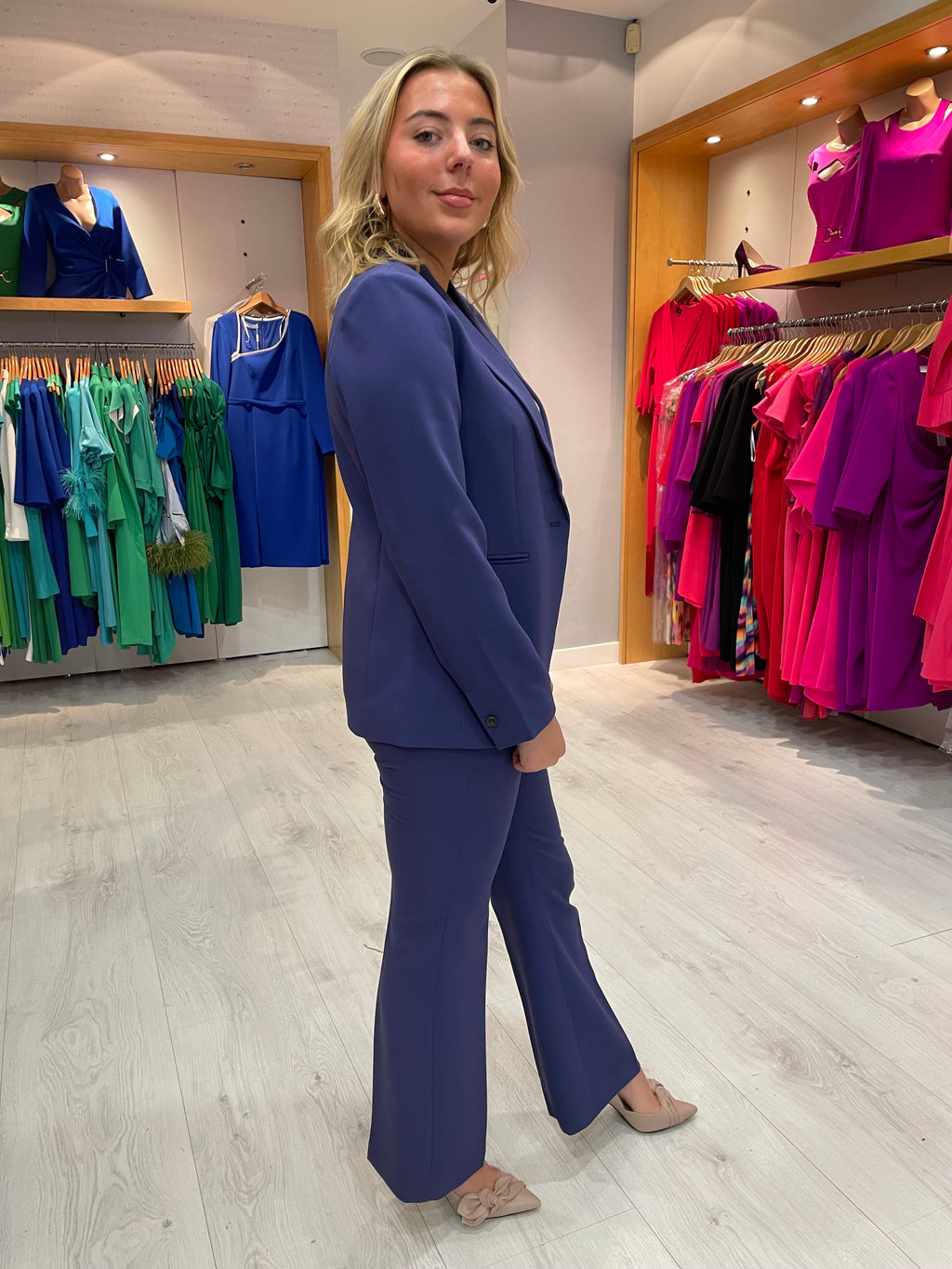 Soaked In Luxury Blue Corinne Blazer
