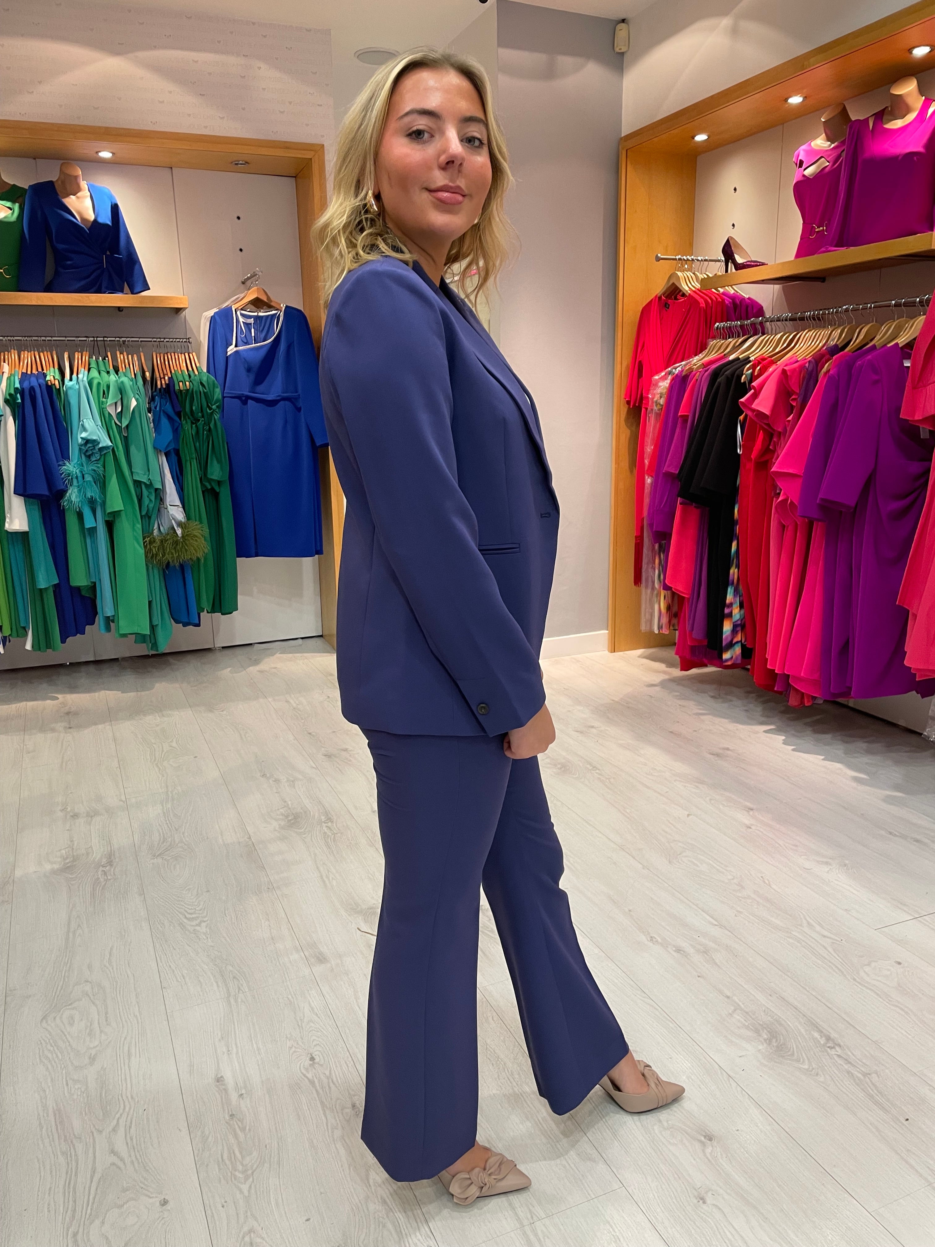 Soaked In Luxury Blue Corinne Blazer