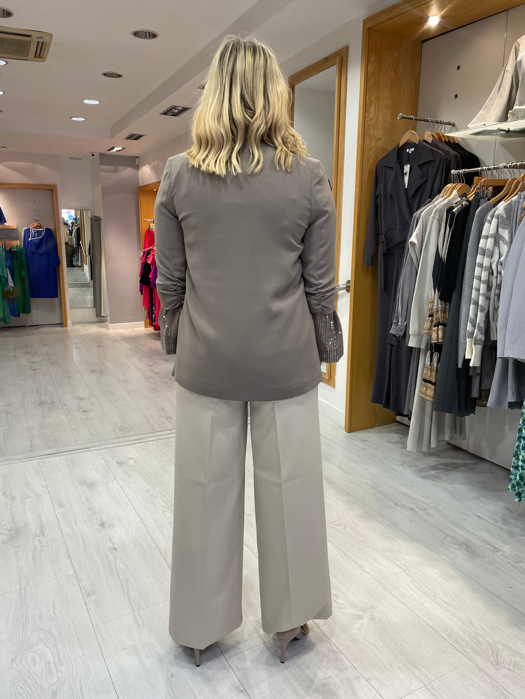 Soaked in Luxury Brindle Shirley Blazer