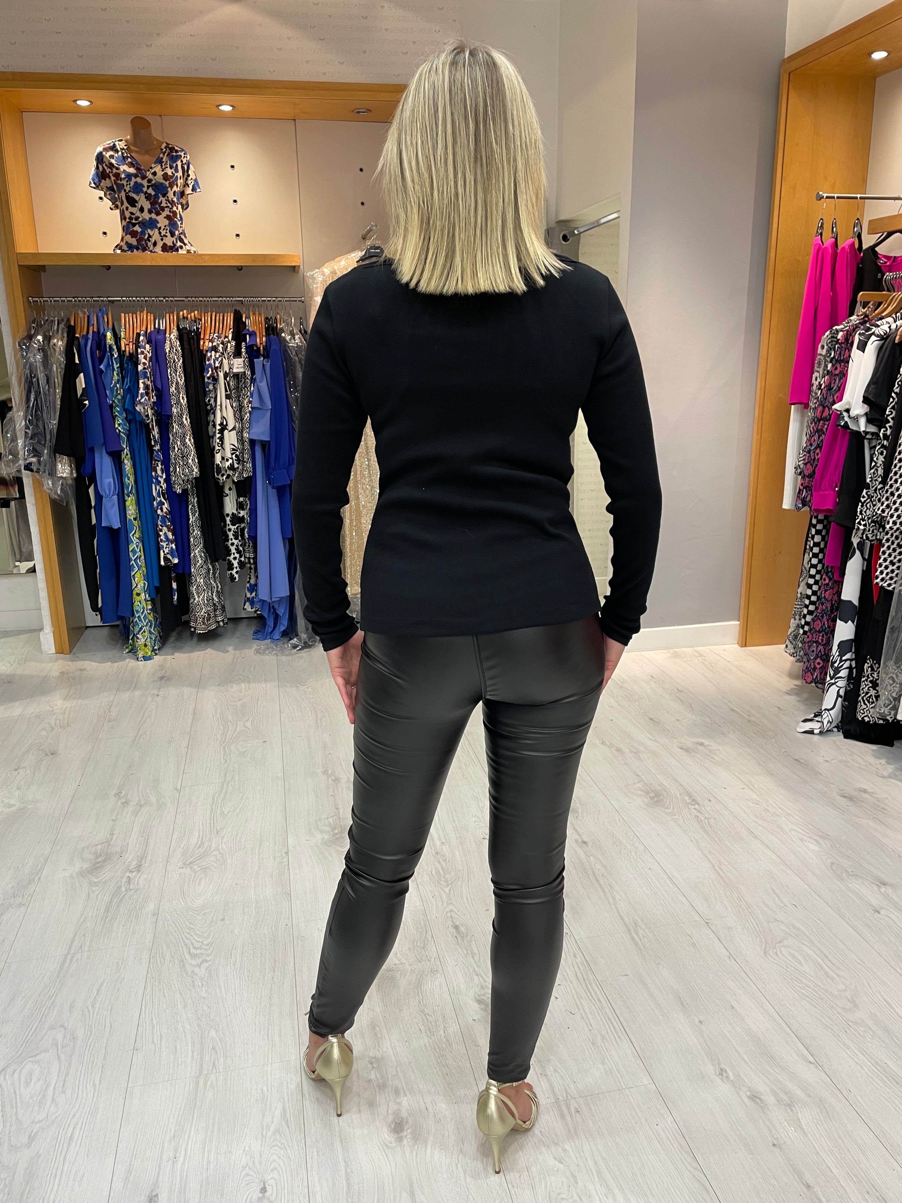 Karen By Simonsen Cut Out Blouse