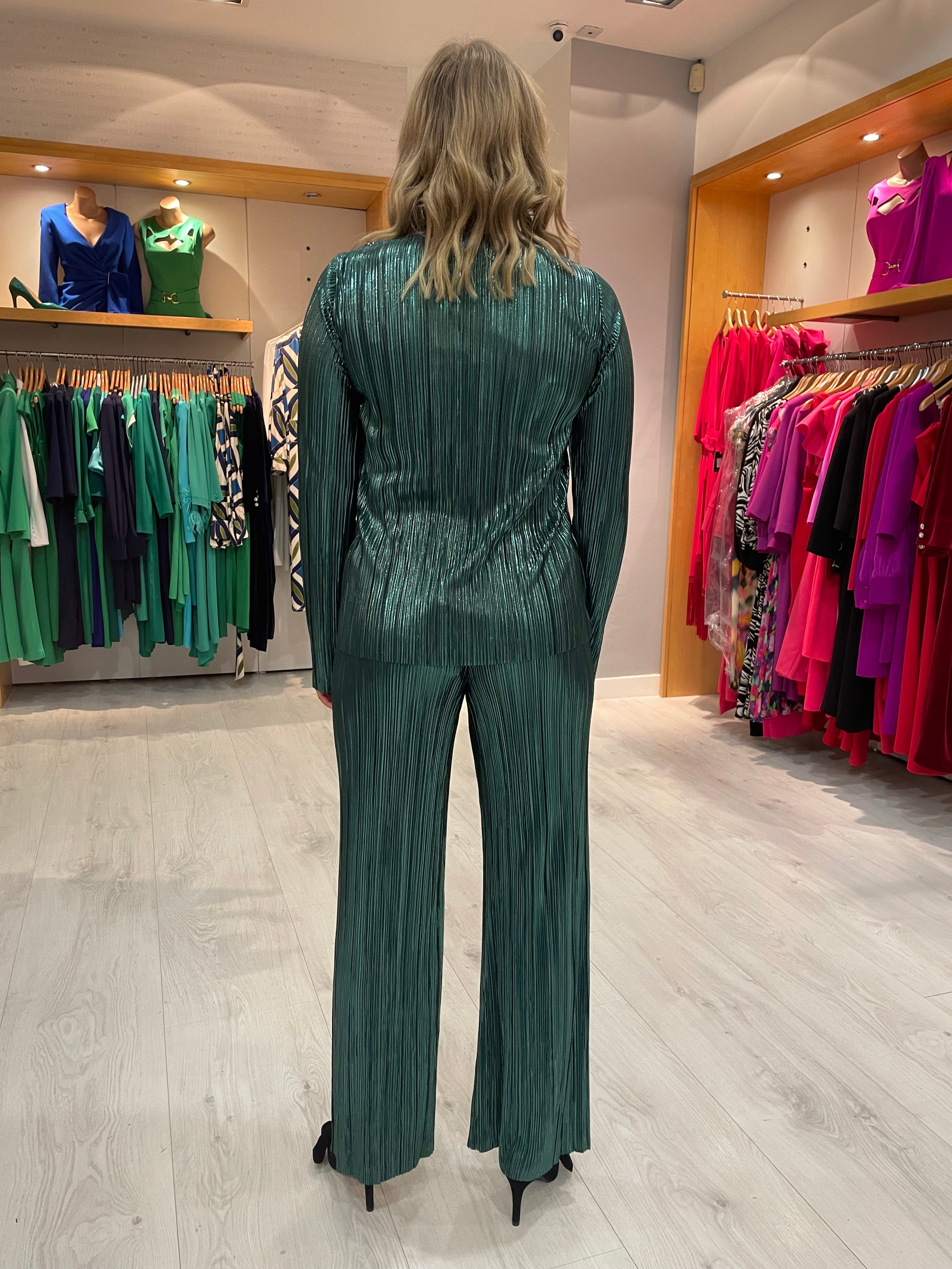 Numph Green Slinky Co-Ord Set