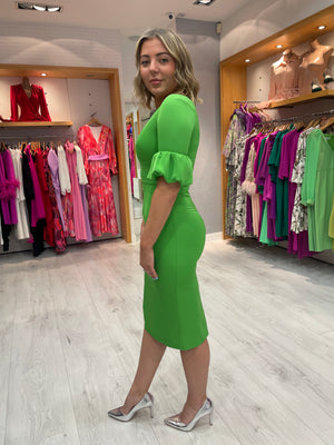 Arggido Bright Green Dress