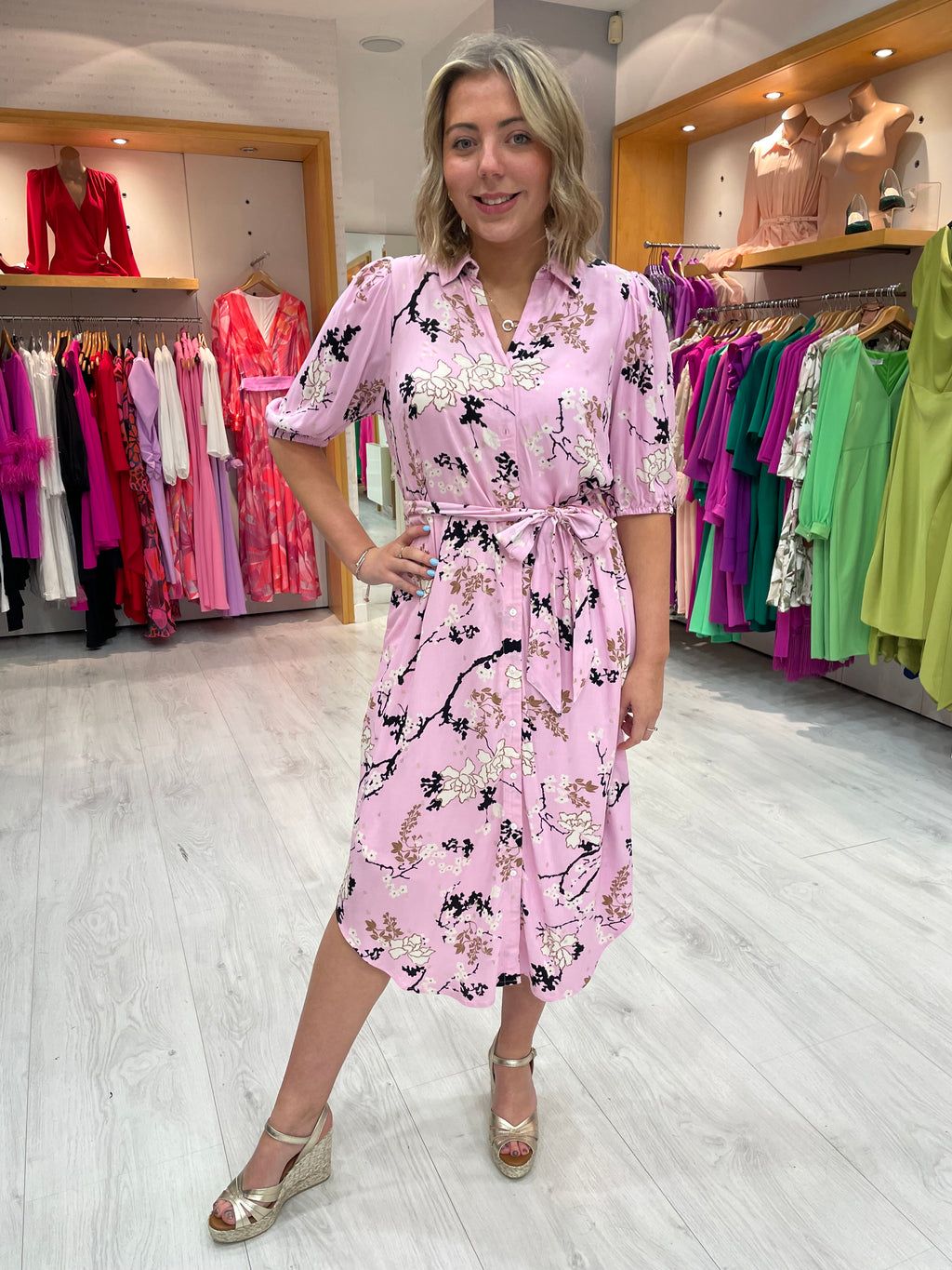 Numph Caitlin Rose Shirt Dress