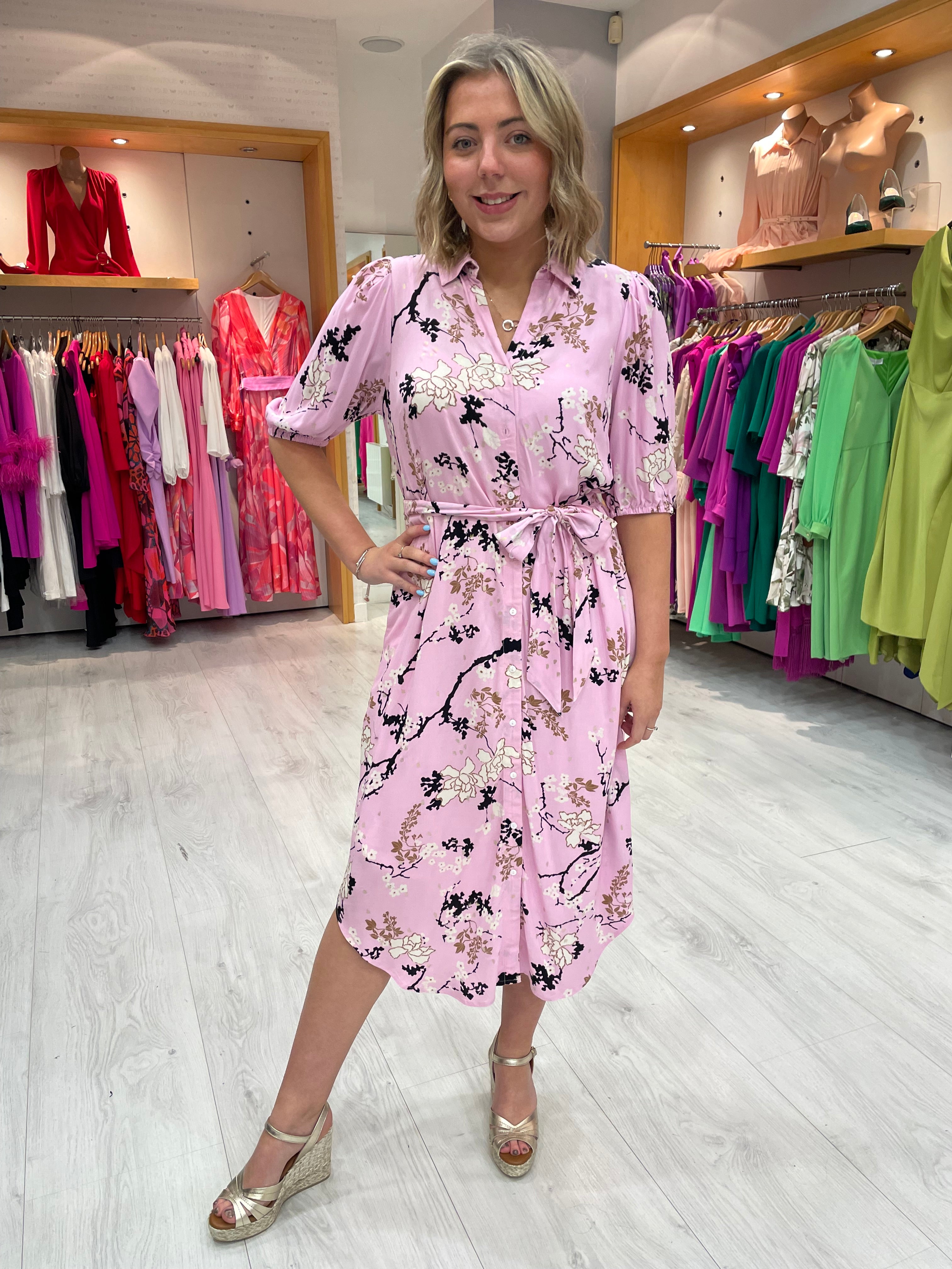 Numph Caitlin Rose Shirt Dress