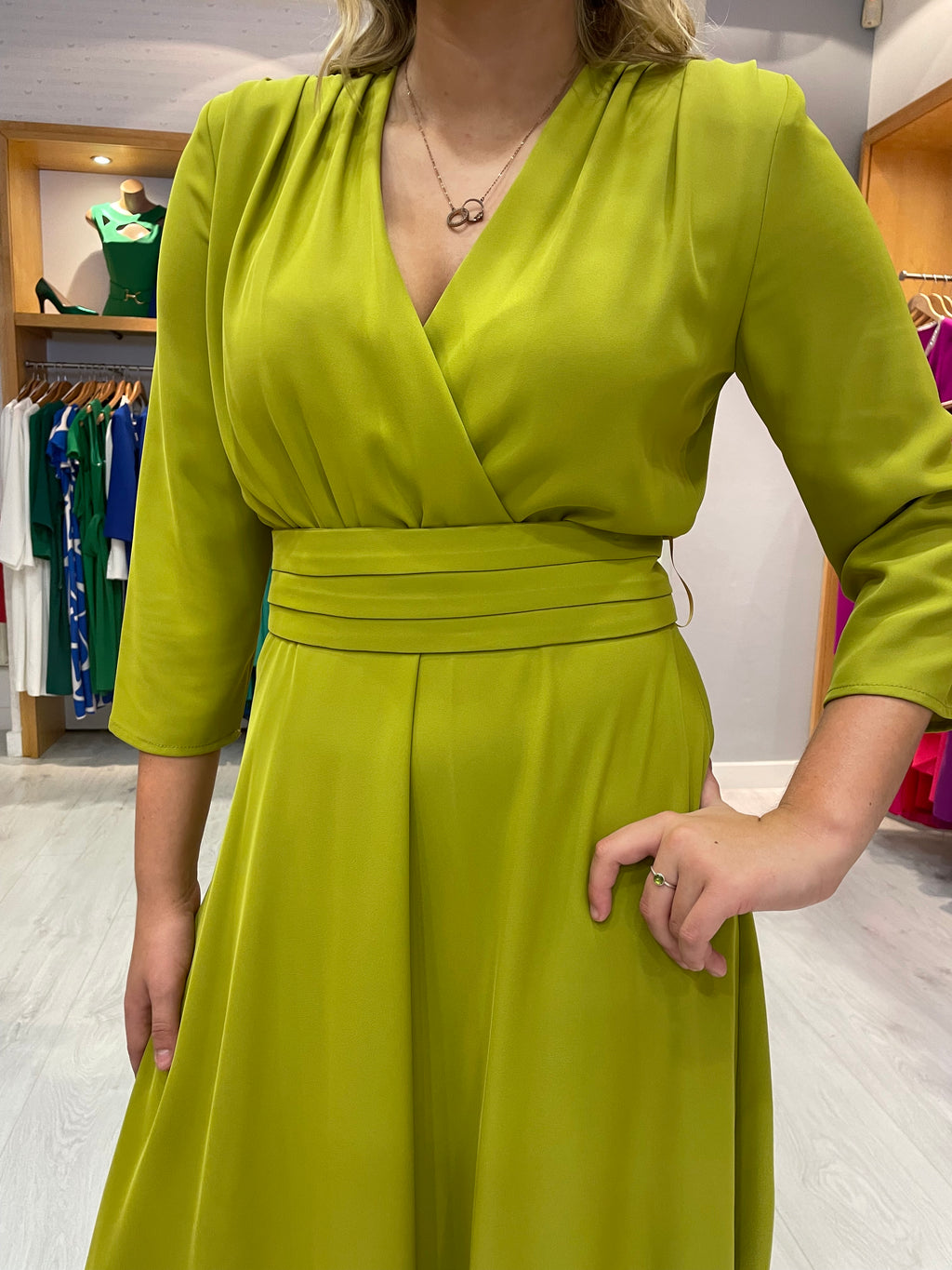 Rolemode Olive Belt Dress