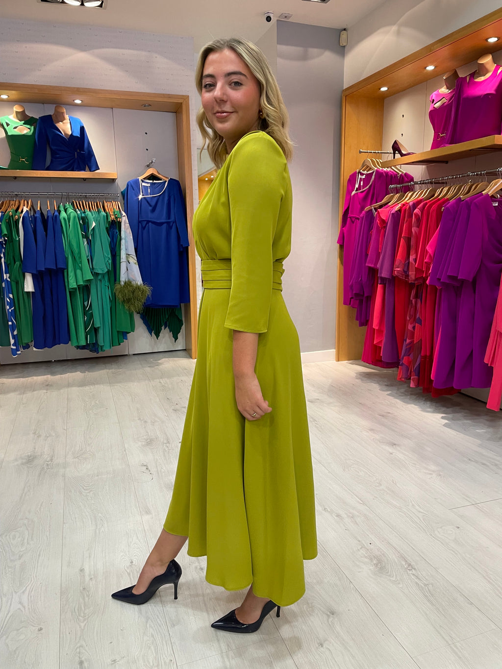 Rolemode Olive Belt Dress