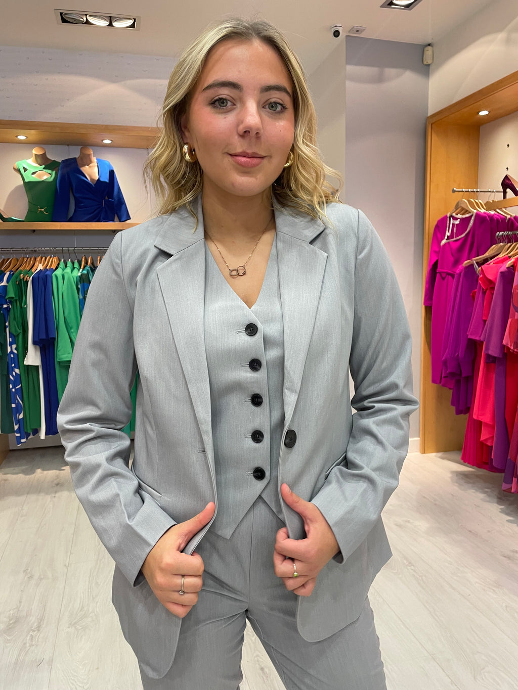 Kaffe Sakura Grey Blazer