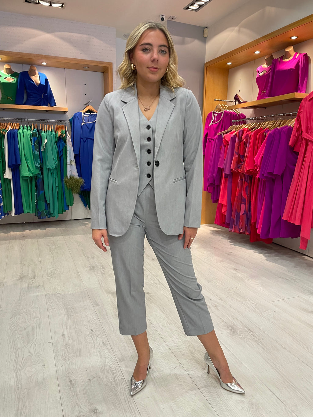 Kaffe Sakura Grey Blazer