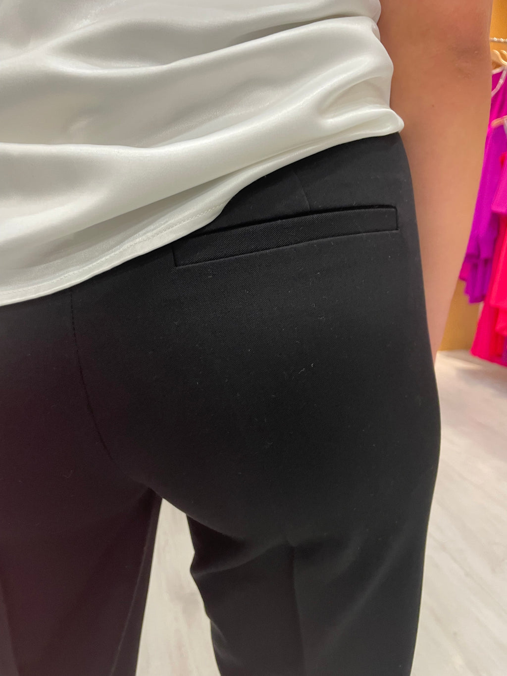 Kaffe Black Tailored Trouser