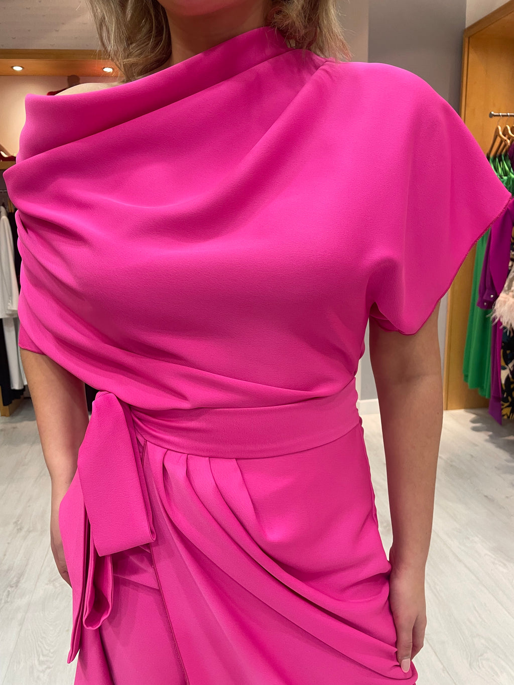Kevan Jon Pink Freya Dress