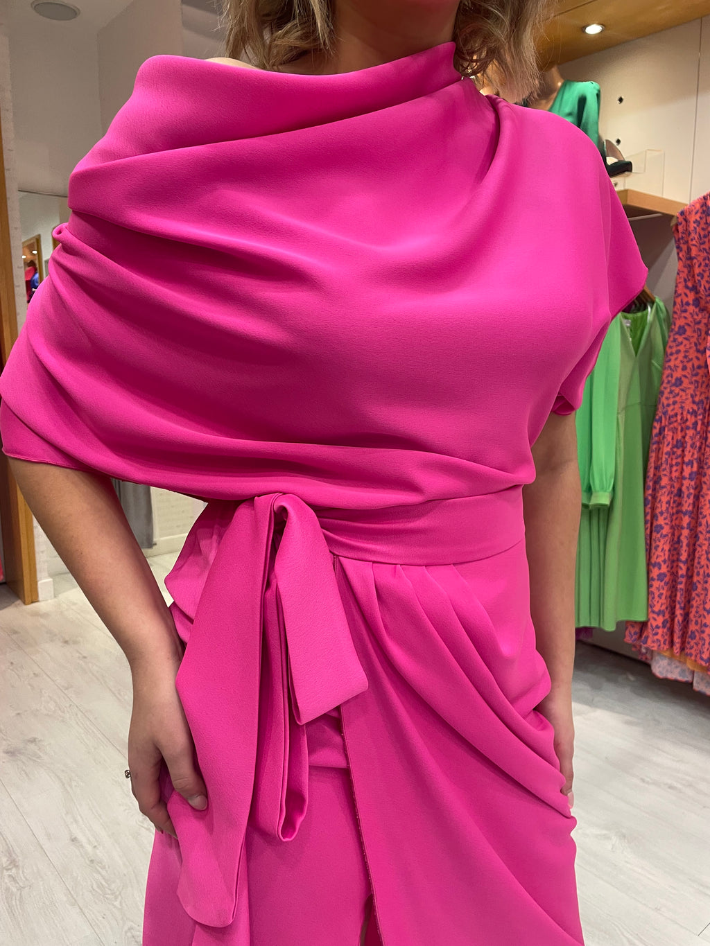 Kevan Jon Pink Freya Dress
