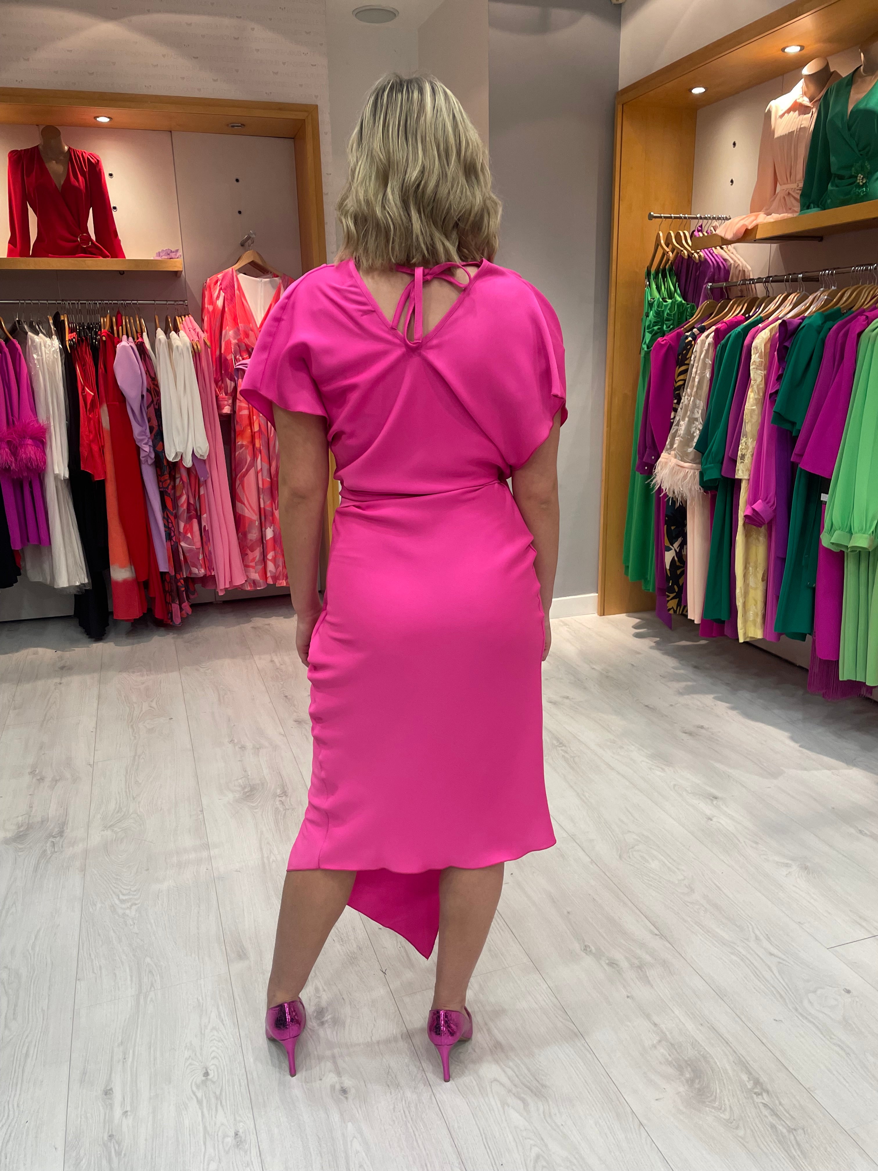 Kevan Jon Pink Freya Dress