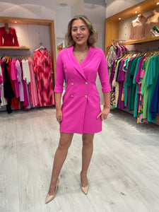 Olimara Pink Blazer Dress