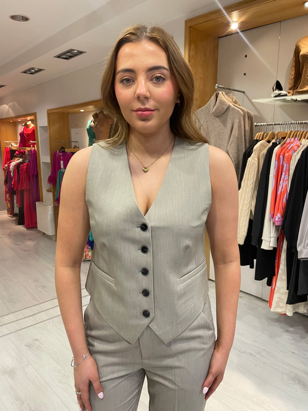 Kaffe Elephant Skin waistcoat