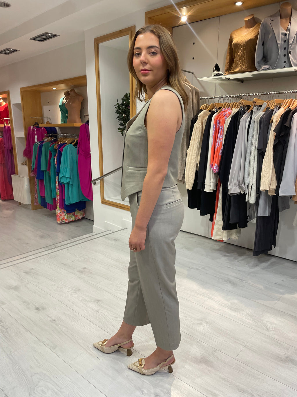 Kaffe Elephant Skin waistcoat