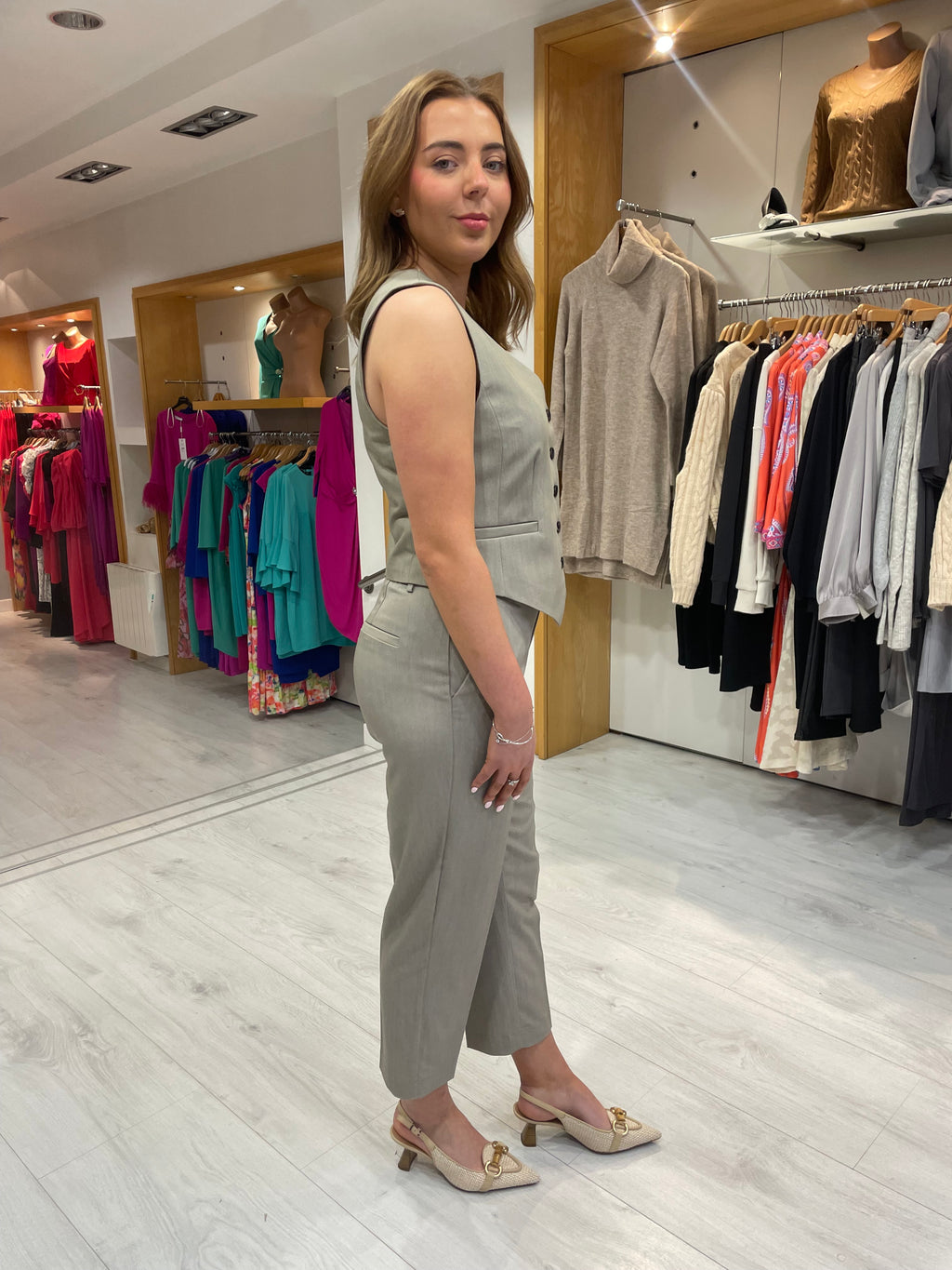 Kaffe Elephant Skin waistcoat