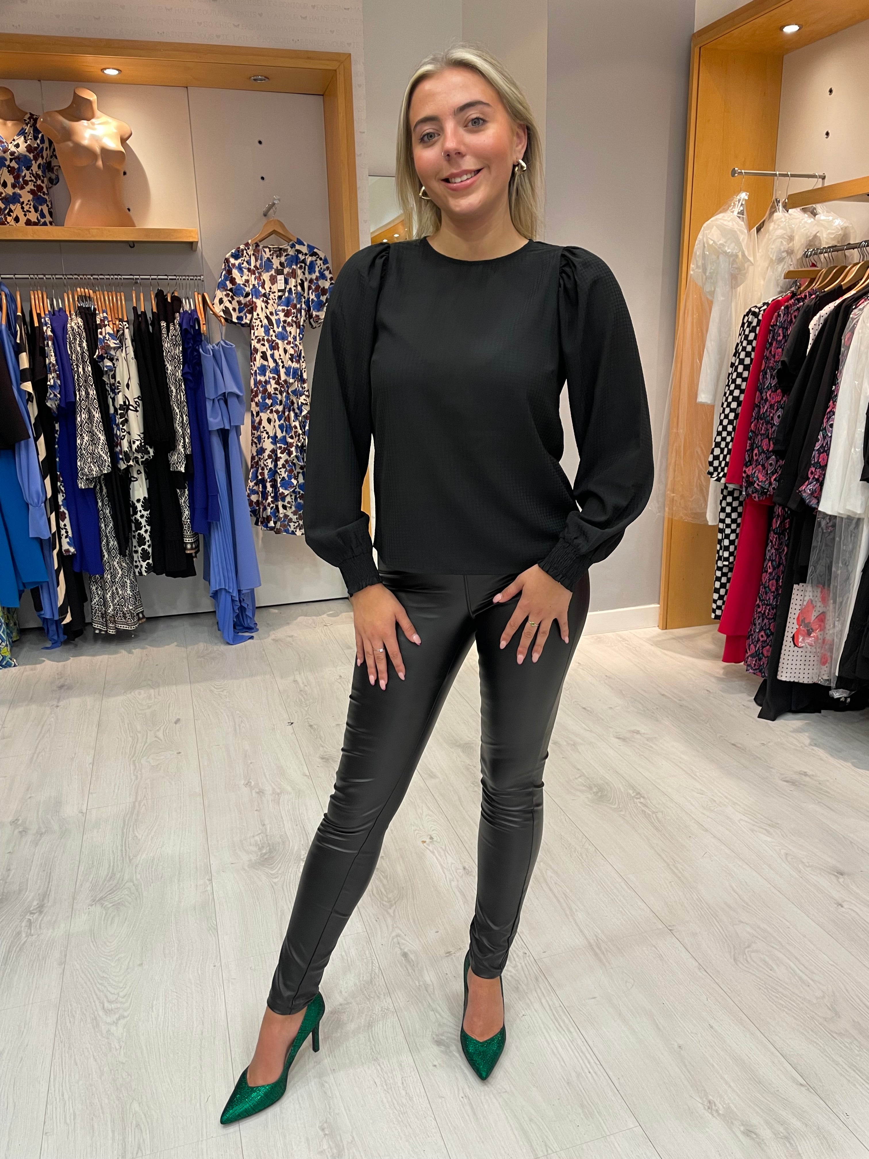 Kaffe Black Dorte Blouse