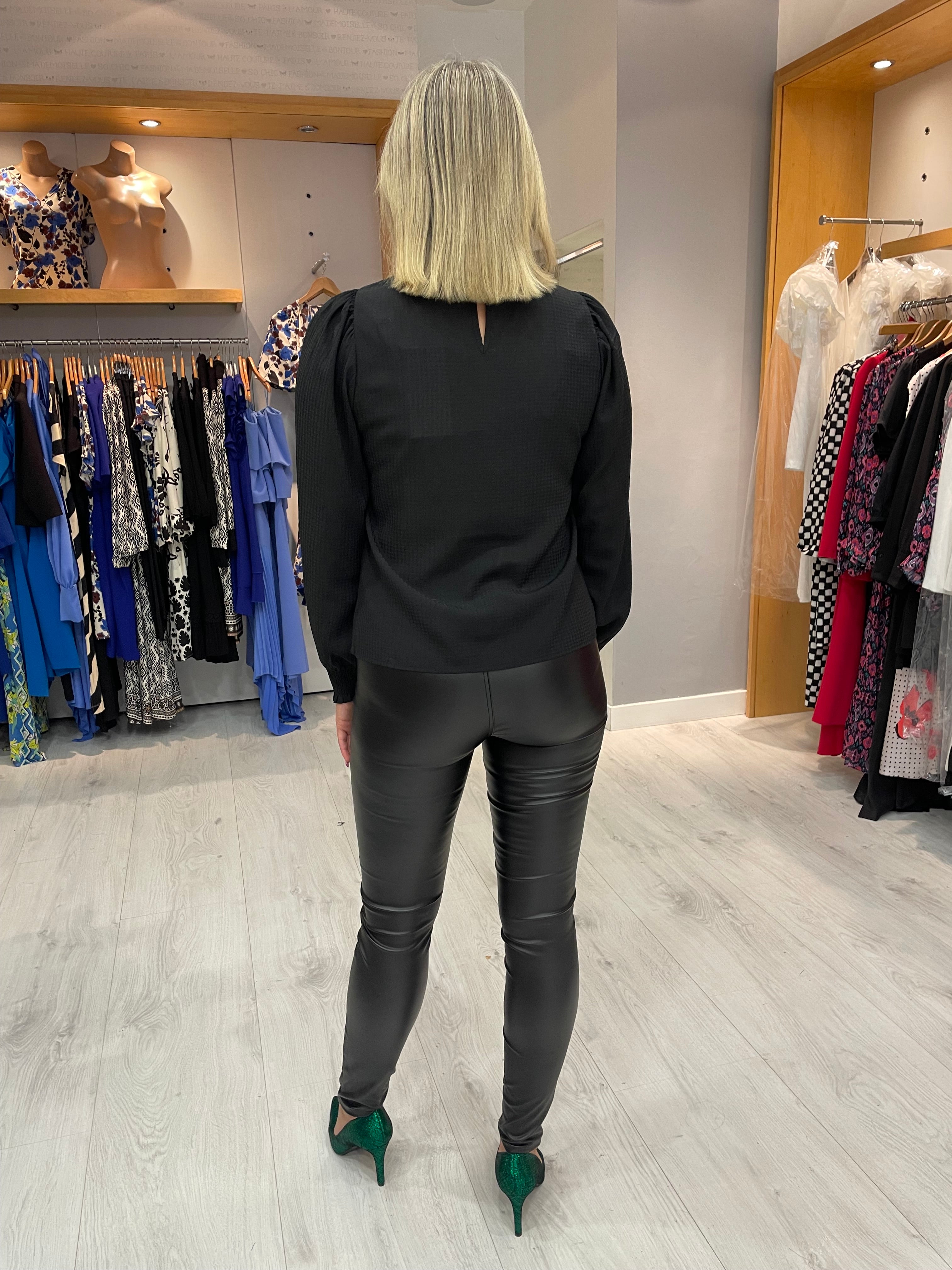 Kaffe Black Dorte Blouse