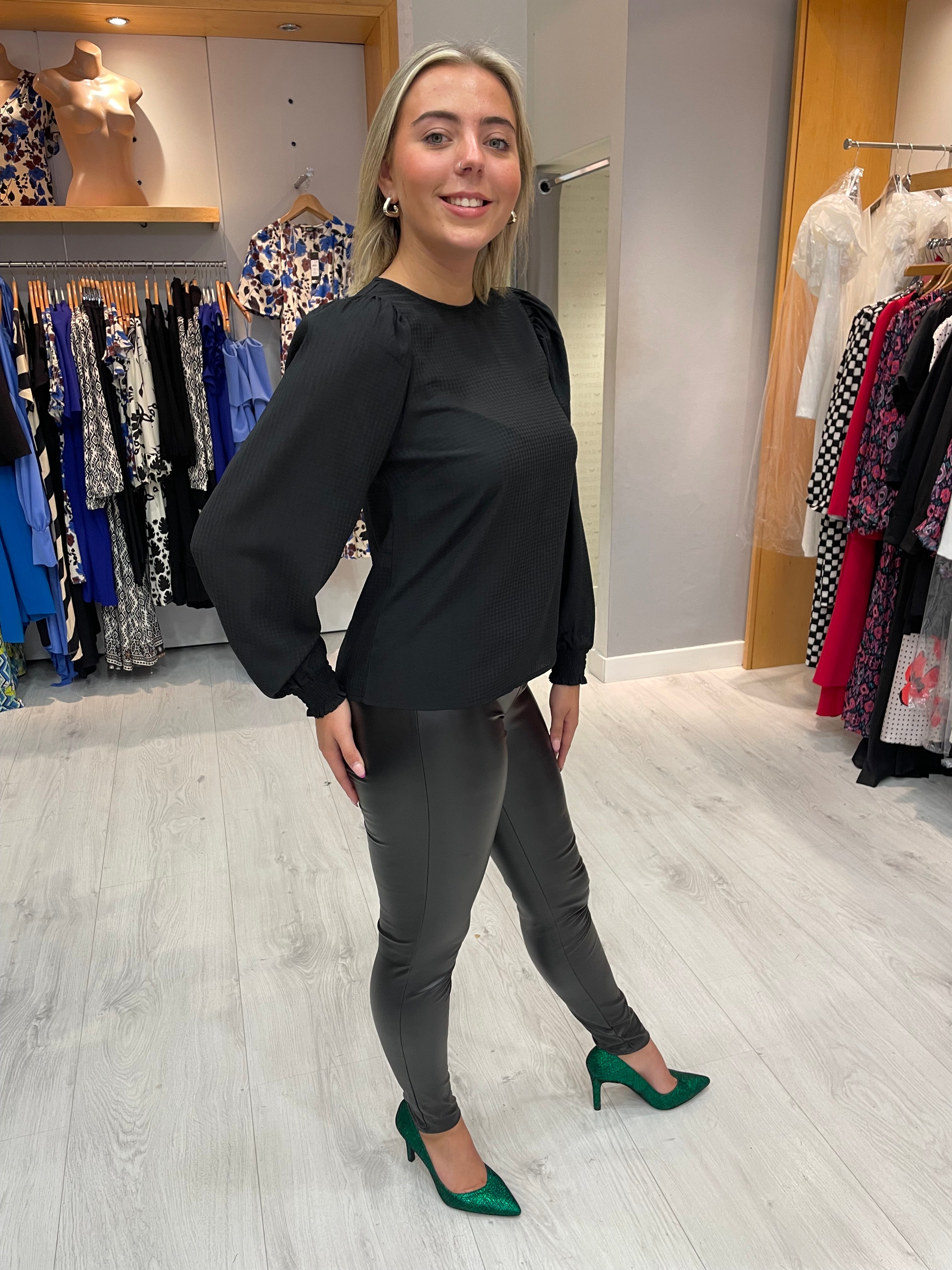 Kaffe Black Dorte Blouse