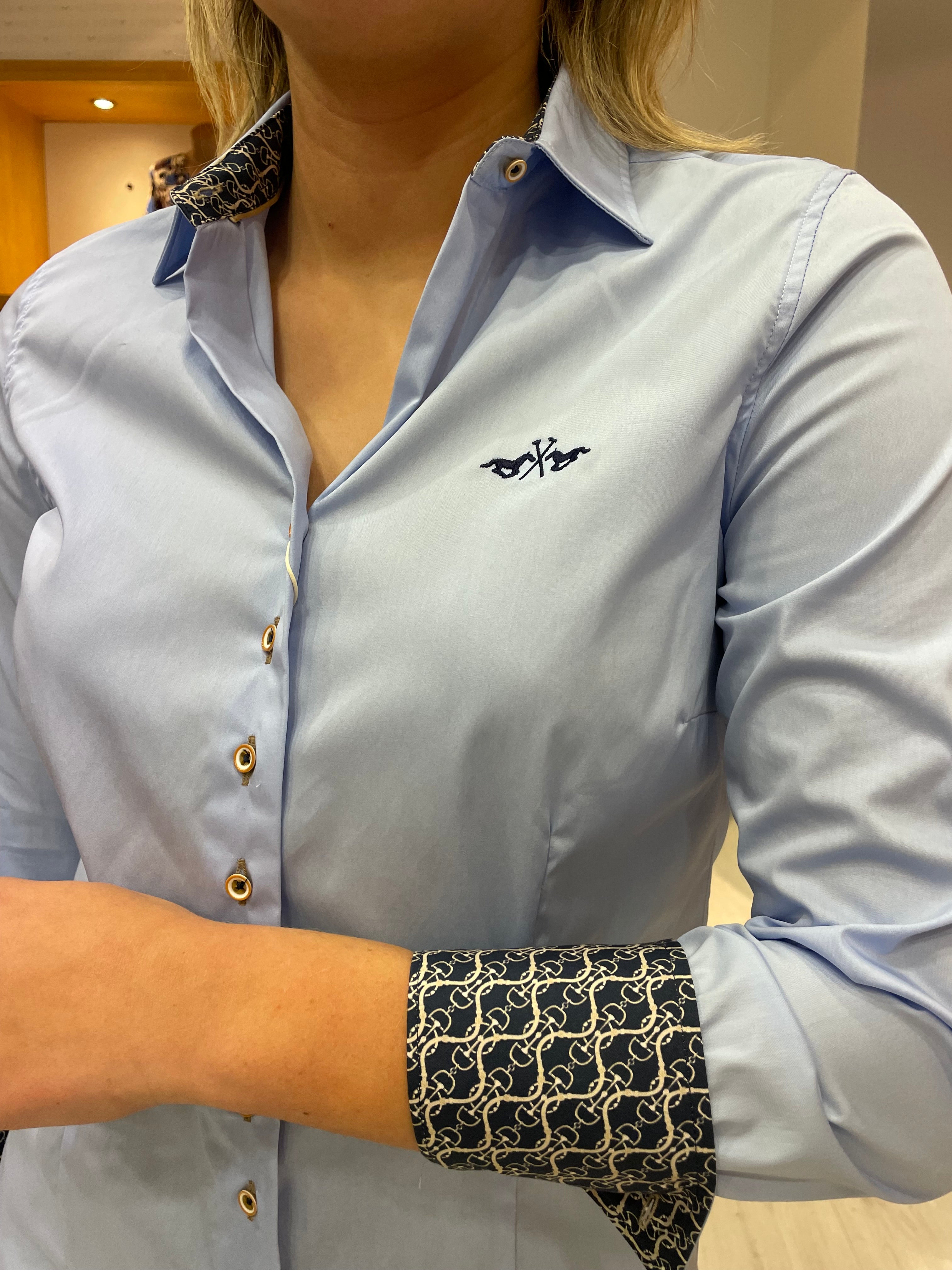 HV Polo Renee Blue Shirt