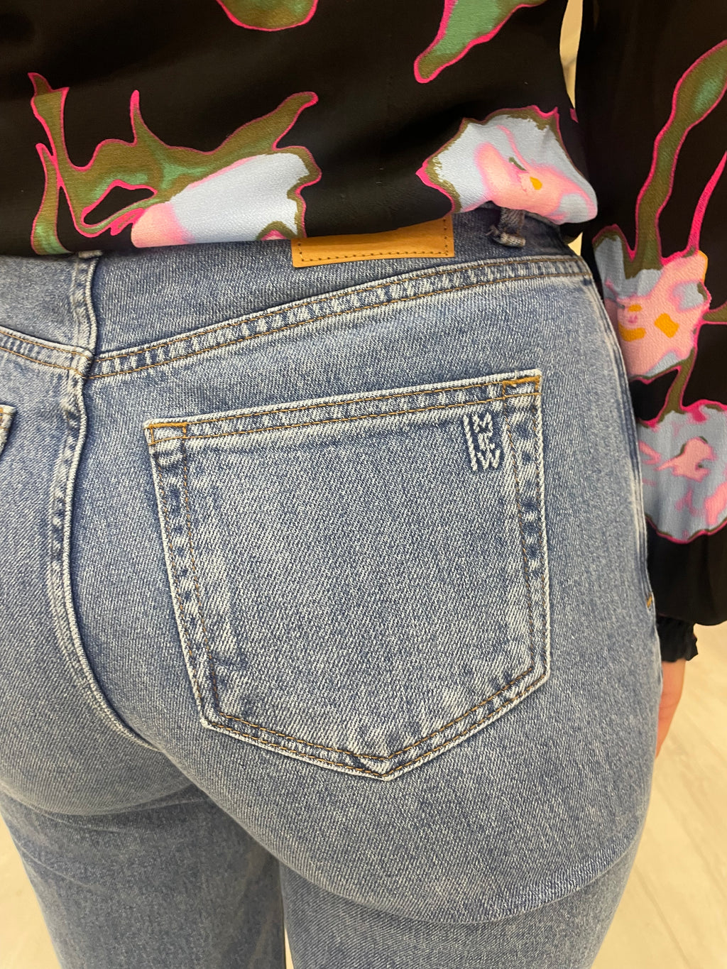 My Essential Blue Wide Leg Jeans