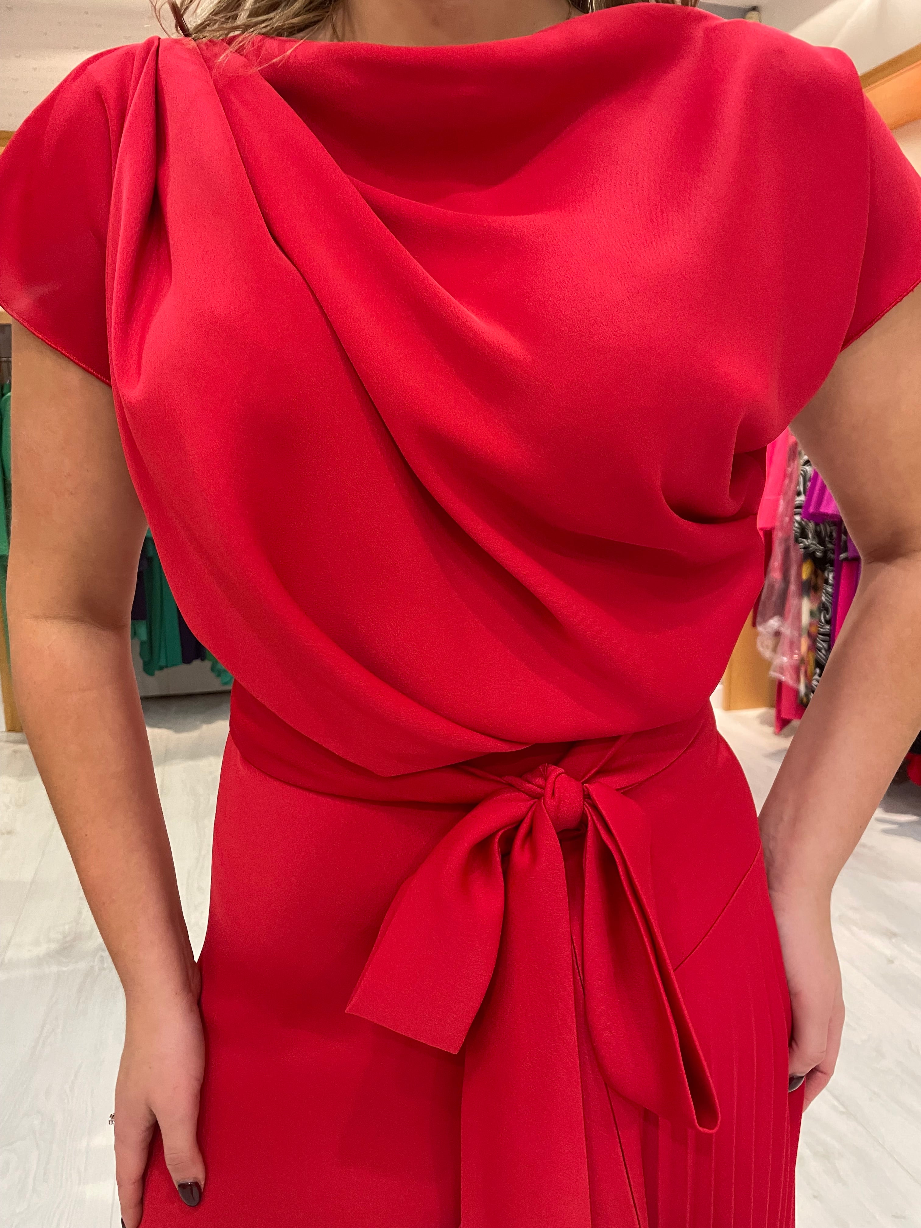 Kevan Jon Red Mila Dress