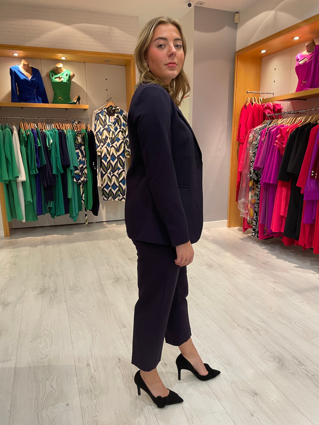 Kaffe Purple Sakura Blazer