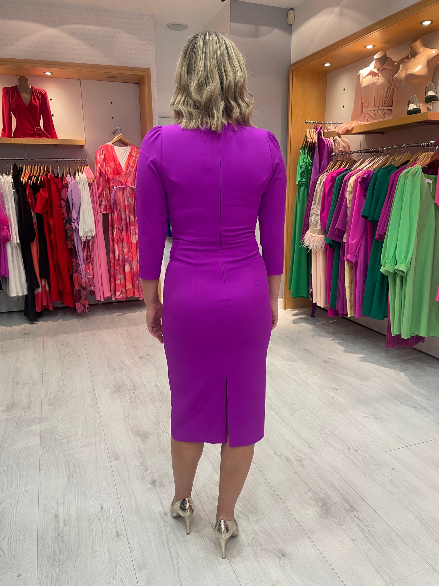 Nissa Purple Dress