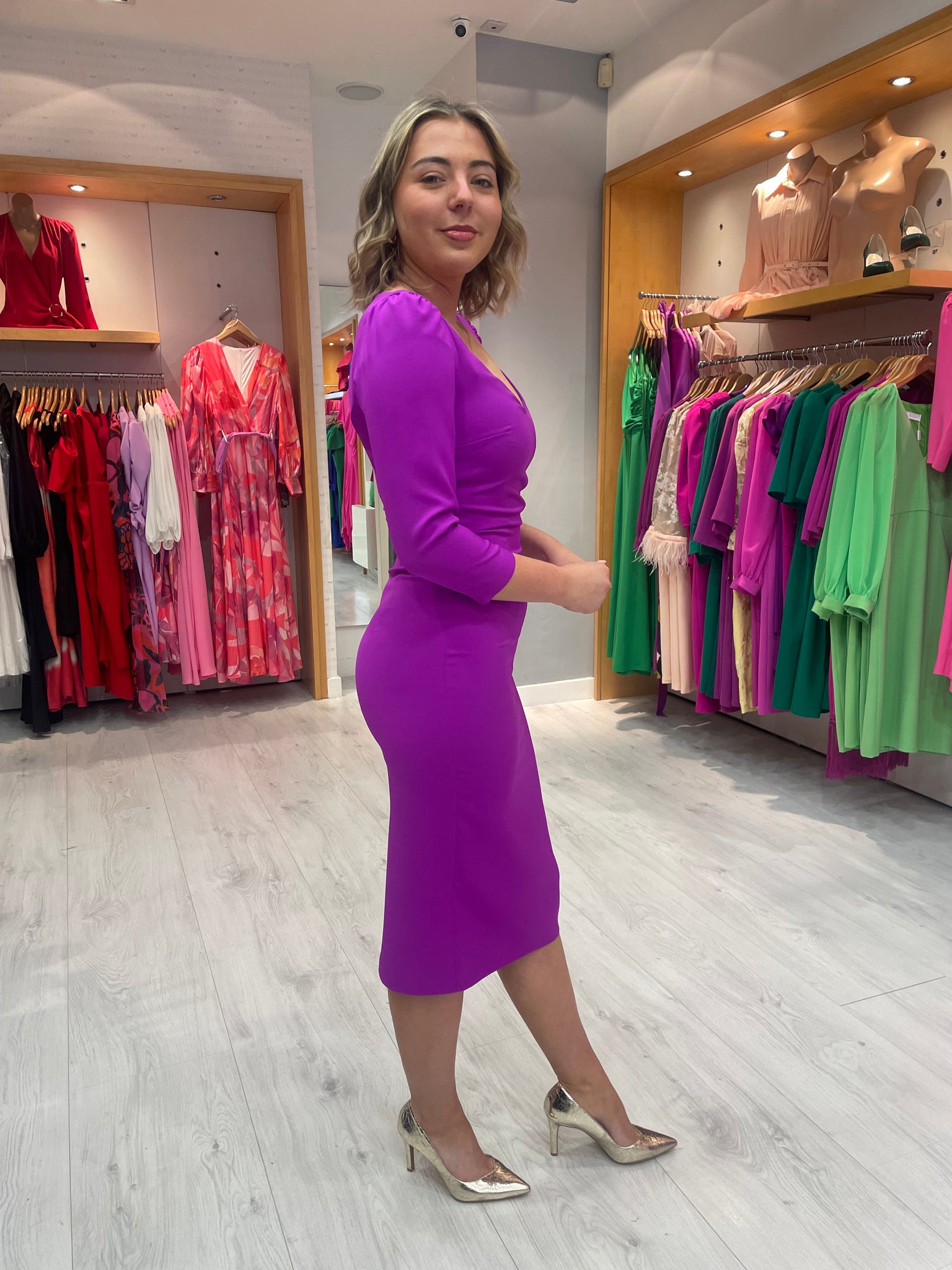 Nissa Purple Dress