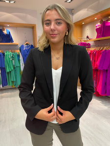 Soaked In Luxury Black Corinne Blazer