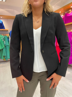 Soaked In Luxury Black Corinne Blazer