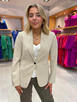 Soaked In Luxury Cream Corinne Blazer