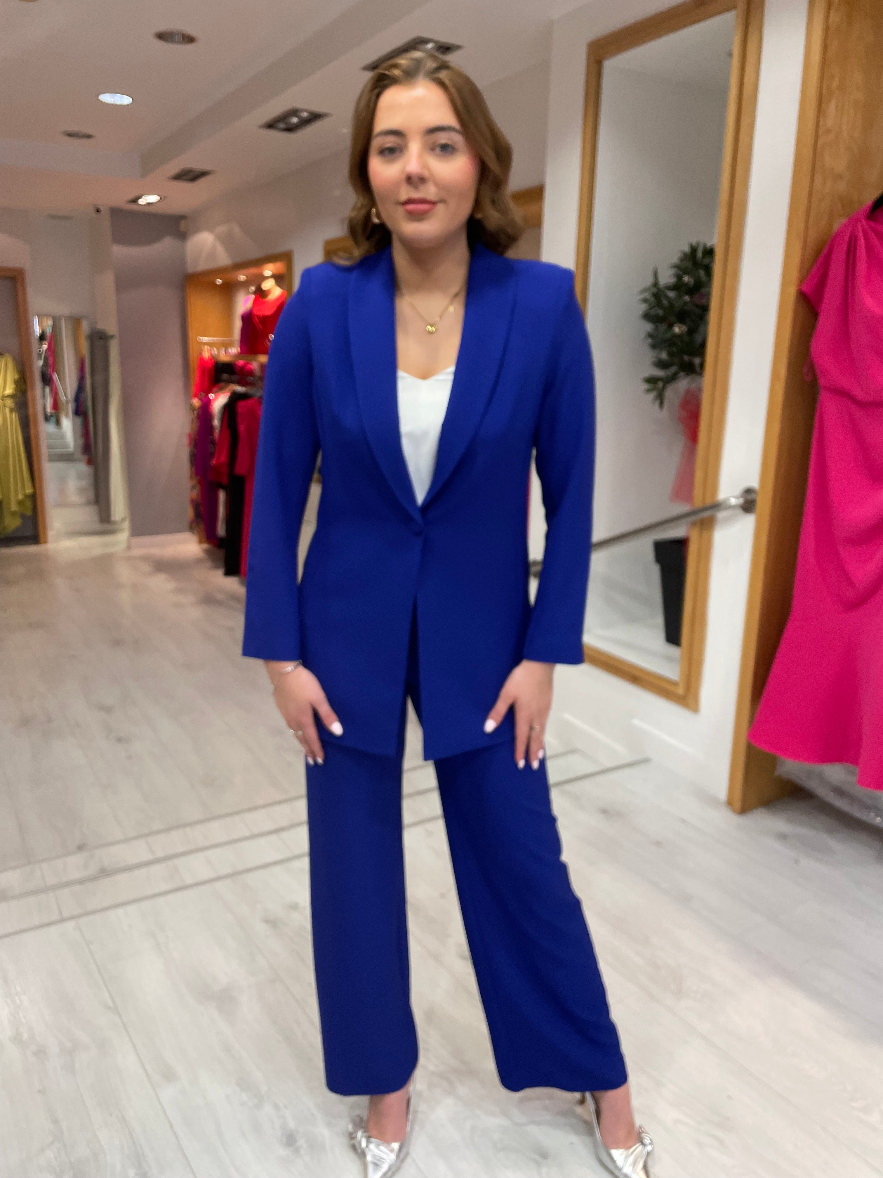 Casting Royal Two-Piece Suit