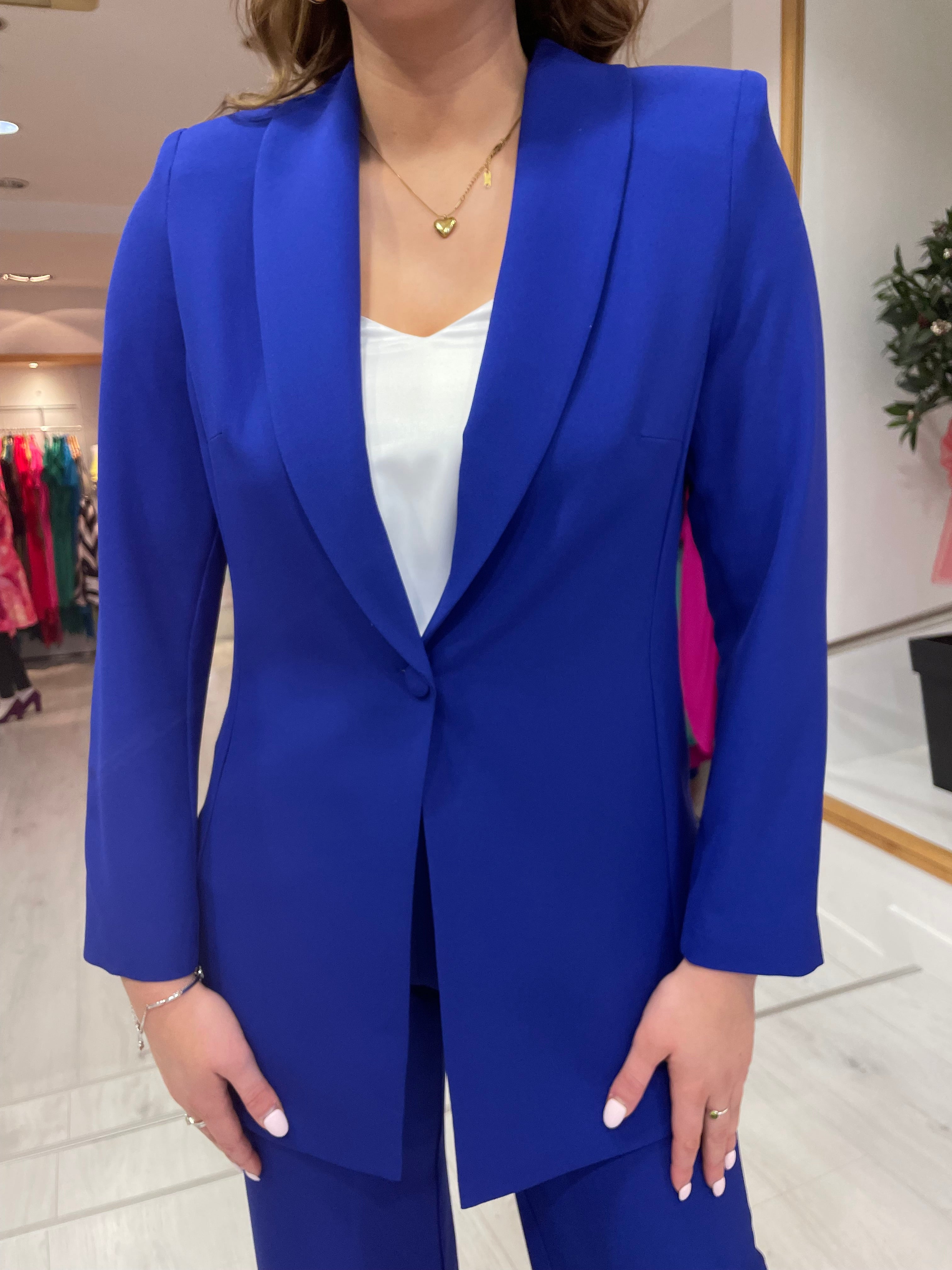 Casting Royal Two-Piece Suit