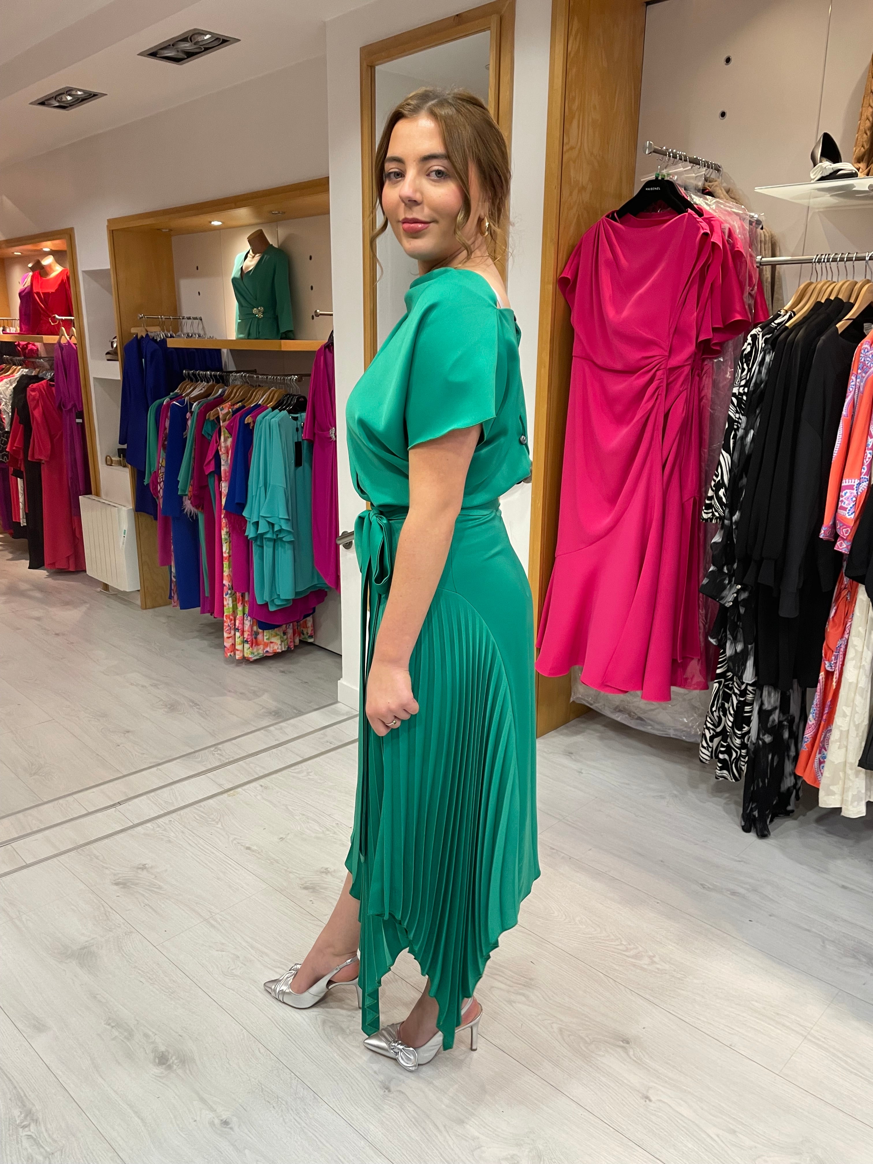 Kevan Jon Emerald Mila Dress