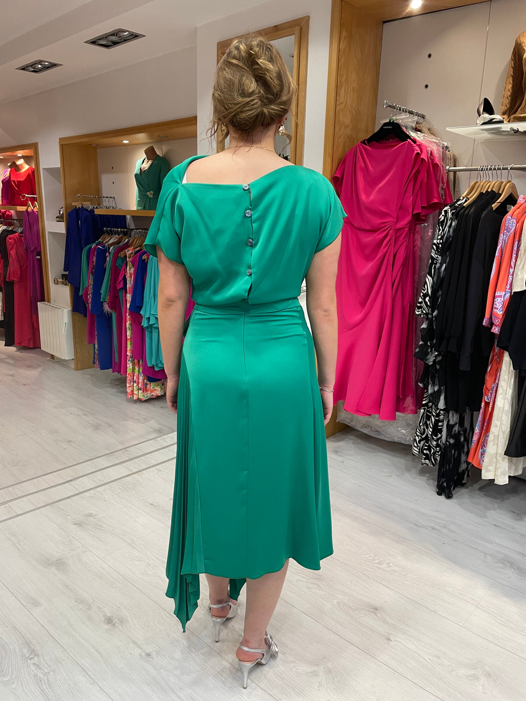 Kevan Jon Emerald Mila Dress
