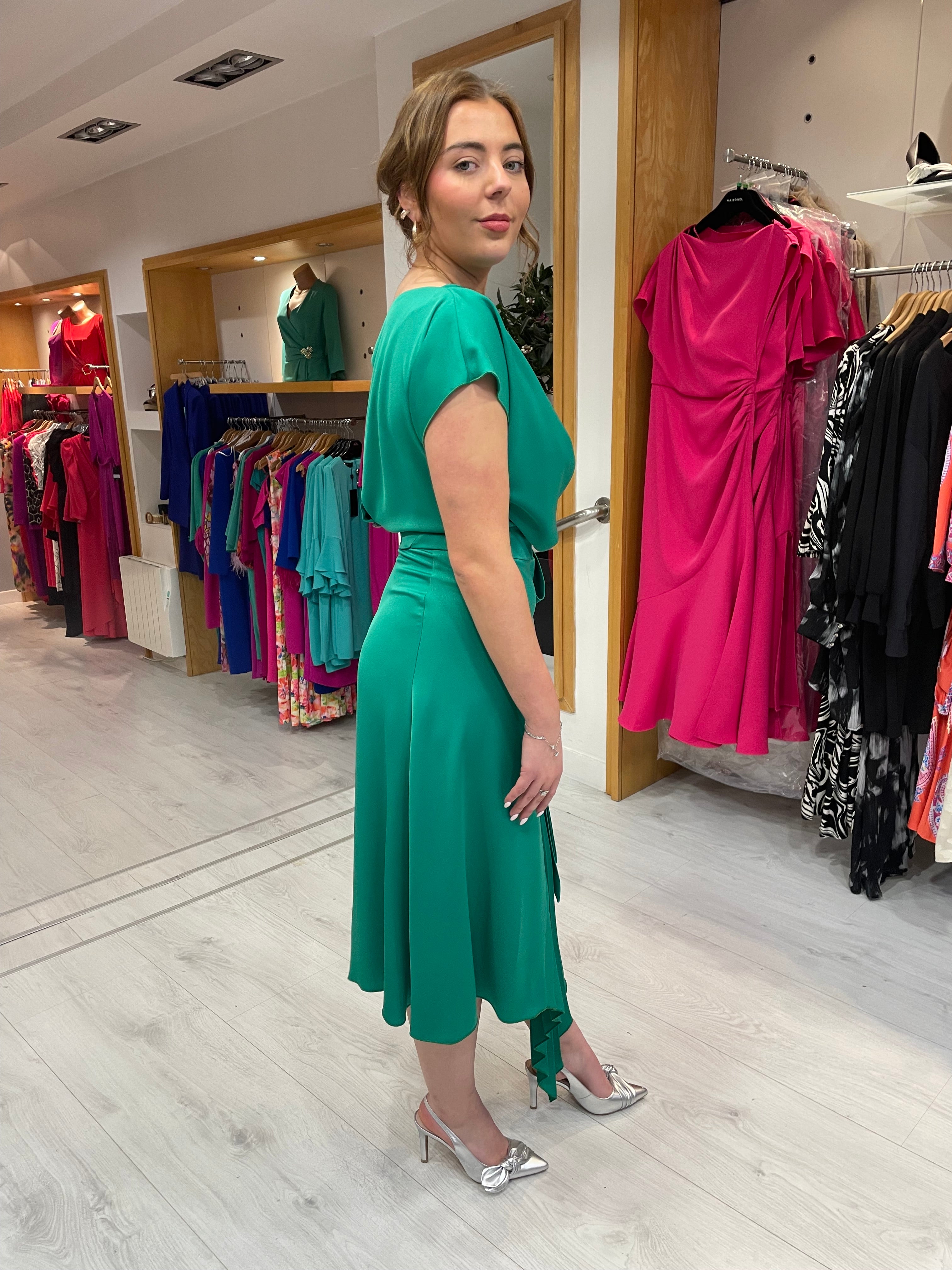 Kevan Jon Emerald Mila Dress