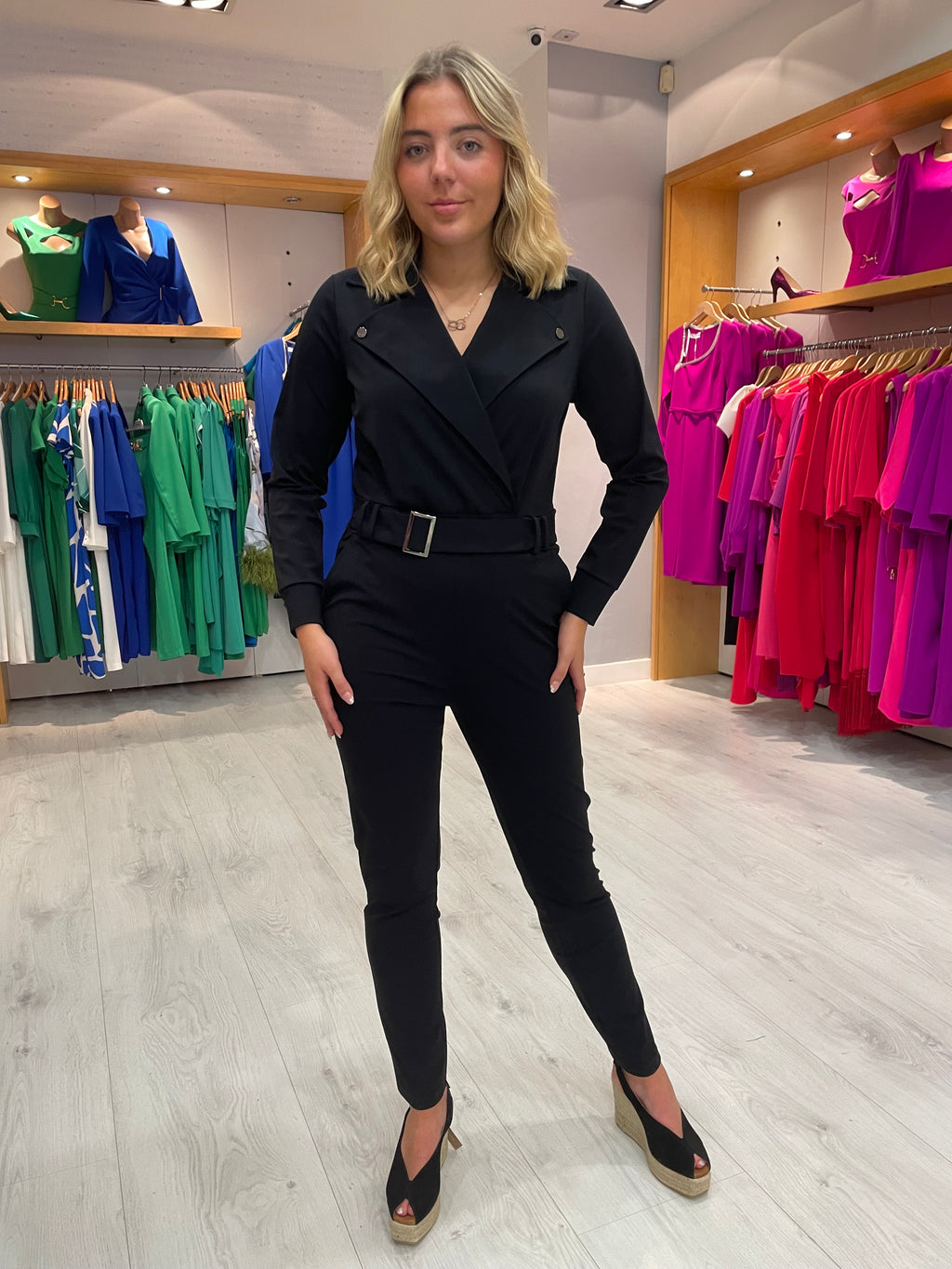 Zoso Black Jaimy Jumpsuit