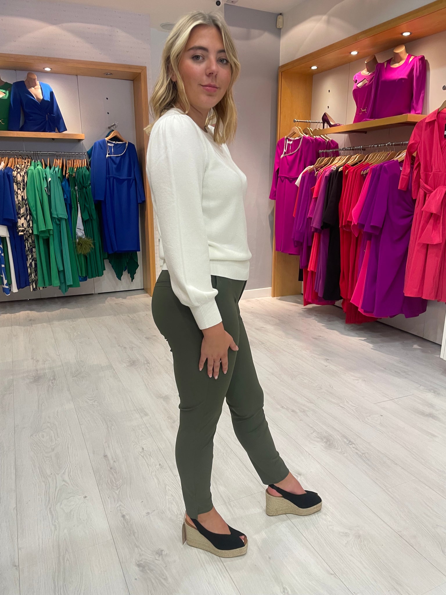 Zoso Anna Khaki Trousers