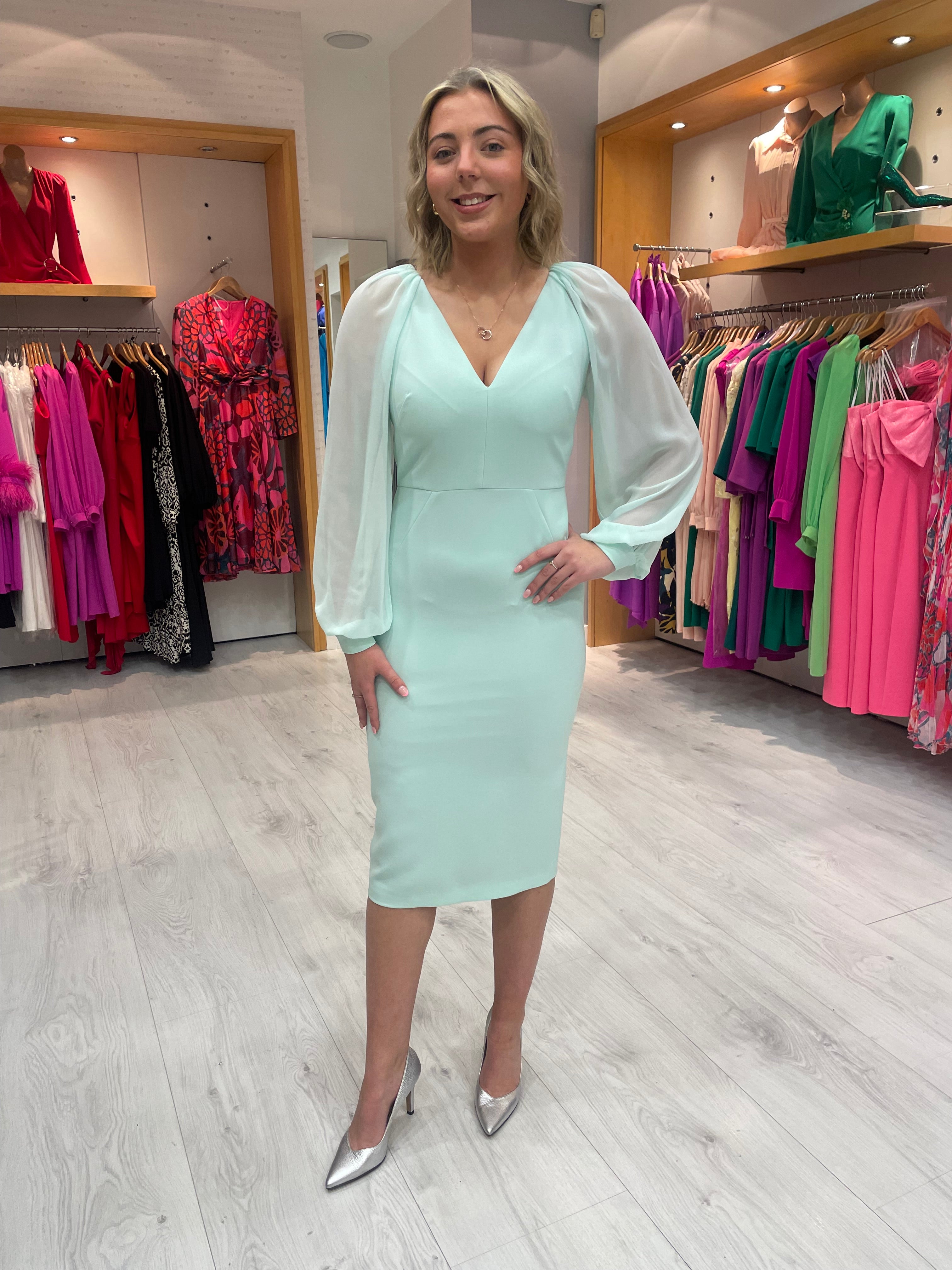 Carla Ruiz Ice Tailored Dress