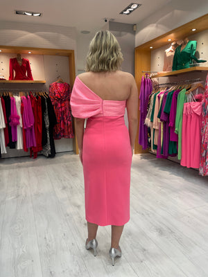 Carla Ruiz Pink Bow Dress