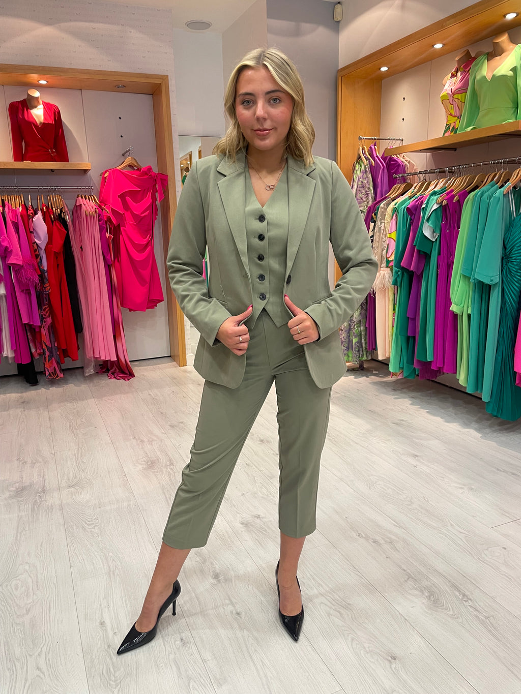 Kaffe Sakura Khaki Blazer