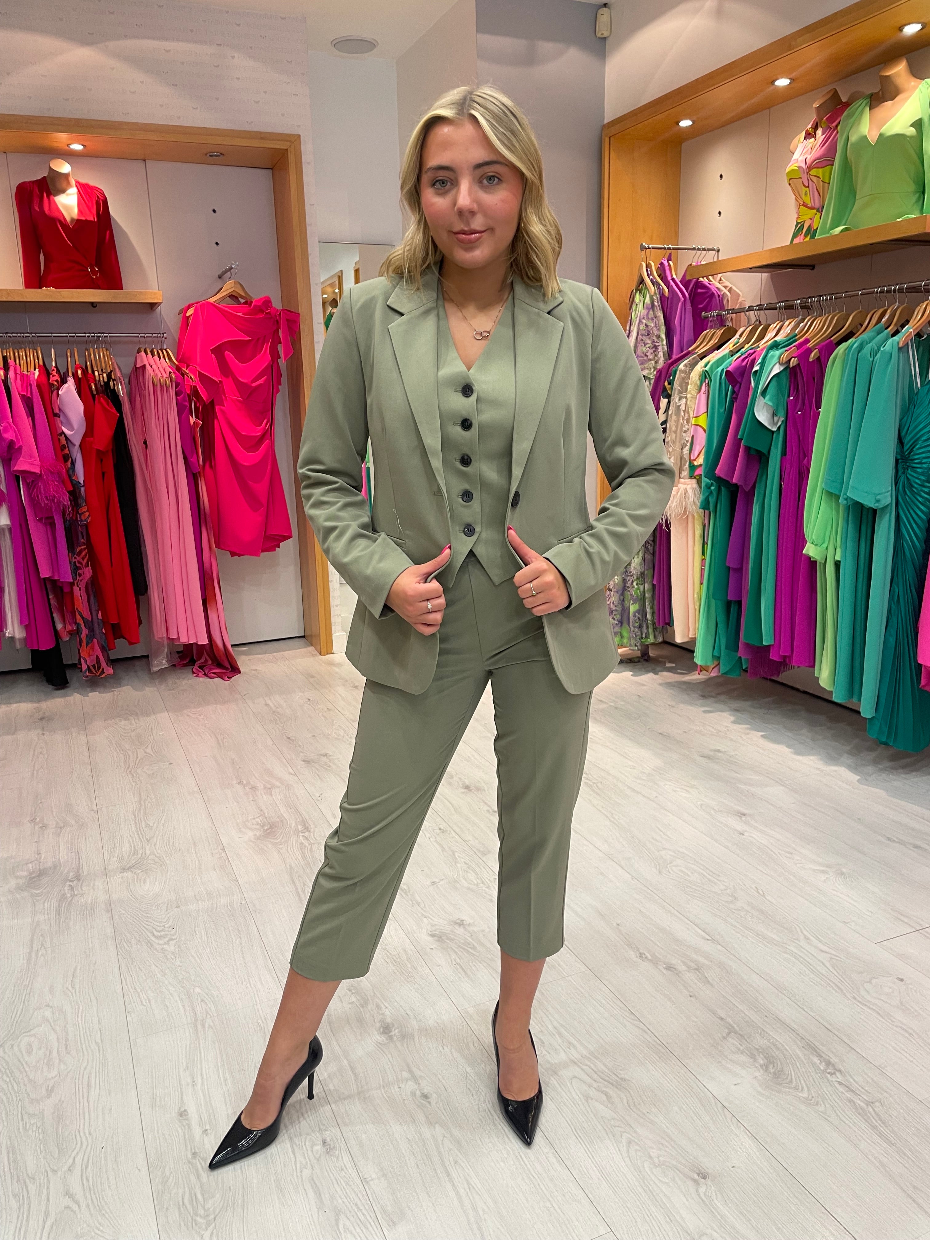Kaffe Sakura Khaki Blazer