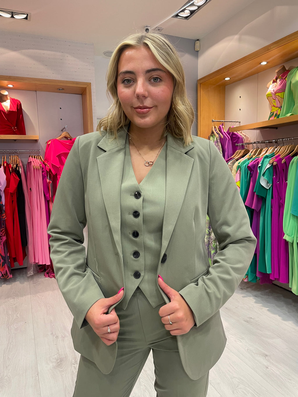 Kaffe Sakura Khaki Blazer