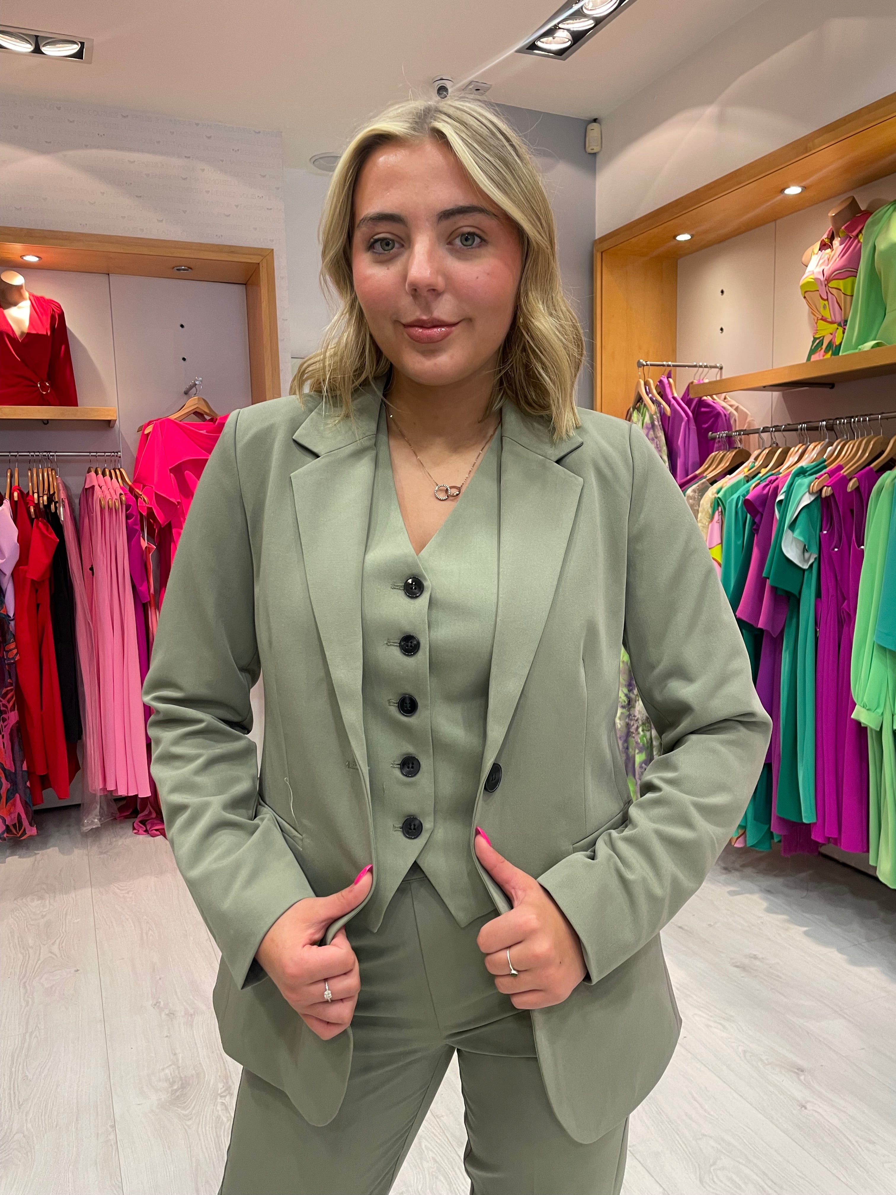Kaffe Sakura Khaki Blazer
