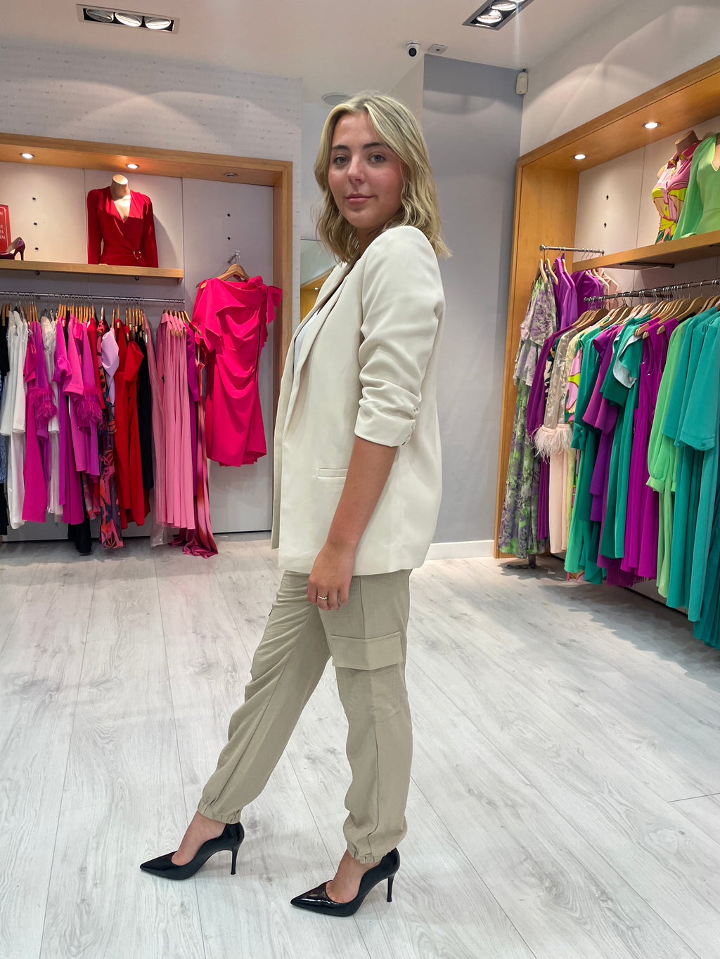 Soaked in Luxury Whisper White Shirley Blazer